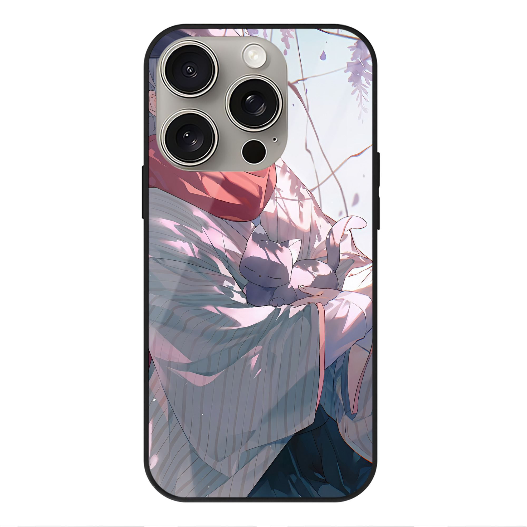 （画像用） 文豪ストレイドッグス Bungo Stray Dogs 【iPhone15Pro対応】スマホケース 耐衝撃＆黄変防止 背面ガラス