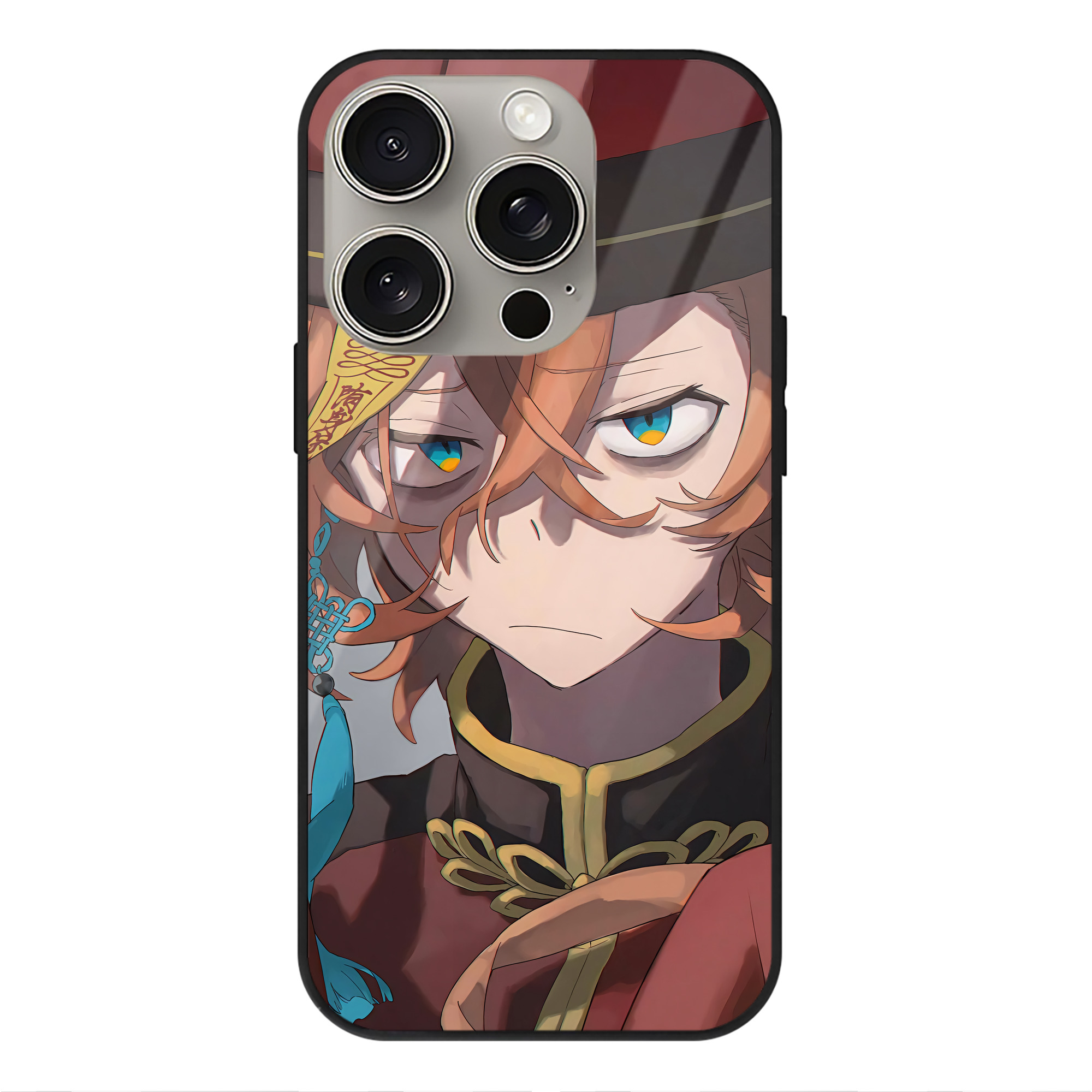 （画像用） 文豪ストレイドッグス Bungo Stray Dogs 【iPhone15Pro対応】スマホケース 耐衝撃＆黄変防止 背面ガラス