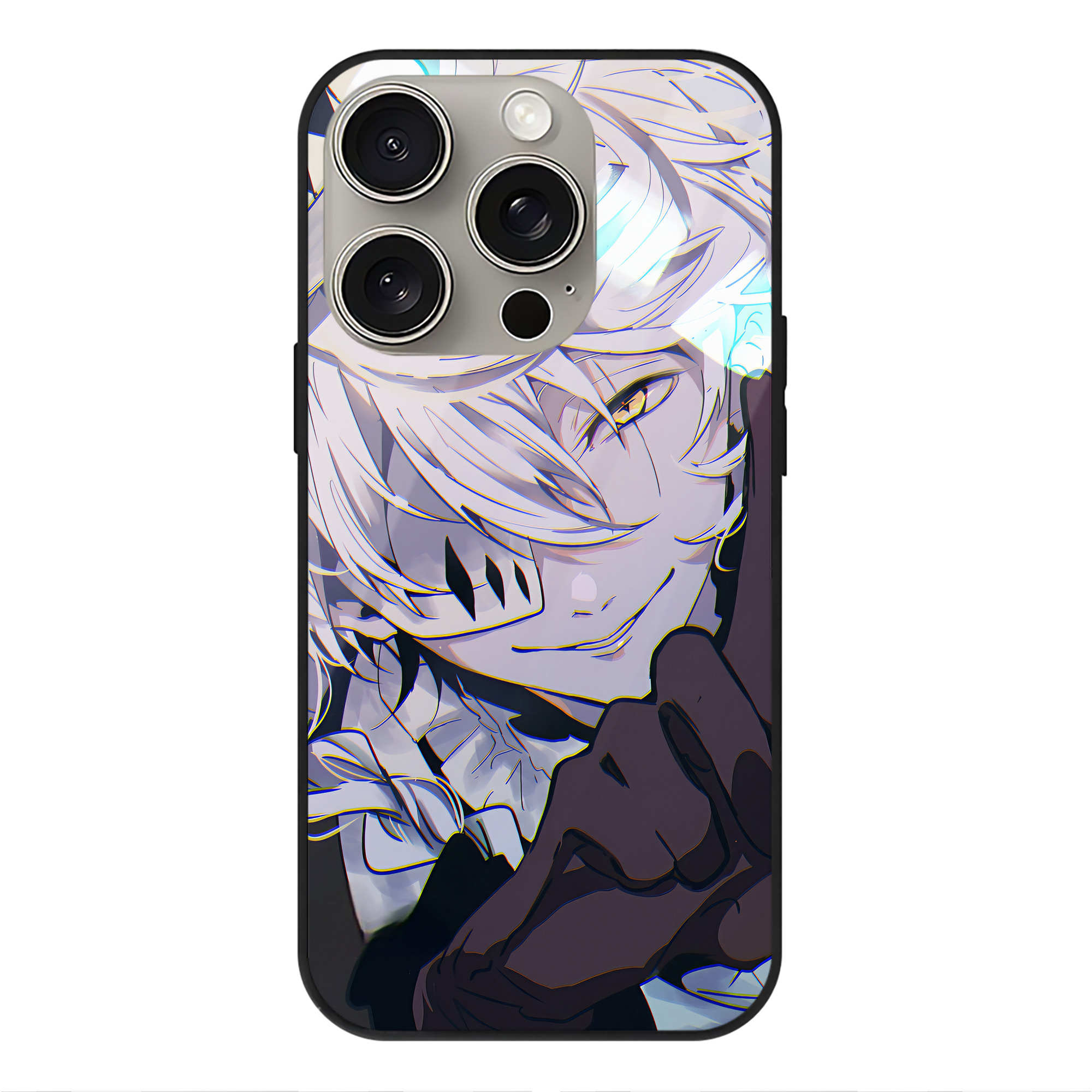 （画像用） 文豪ストレイドッグス Bungo Stray Dogs 【iPhone15Pro対応】スマホケース 耐衝撃＆黄変防止 背面ガラス