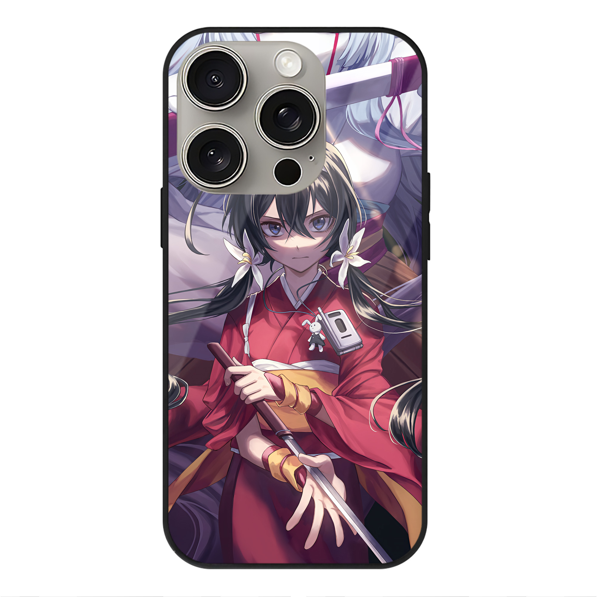 （画像用） 文豪ストレイドッグス Bungo Stray Dogs 【iPhone15Pro対応】スマホケース 耐衝撃＆黄変防止 背面ガラス