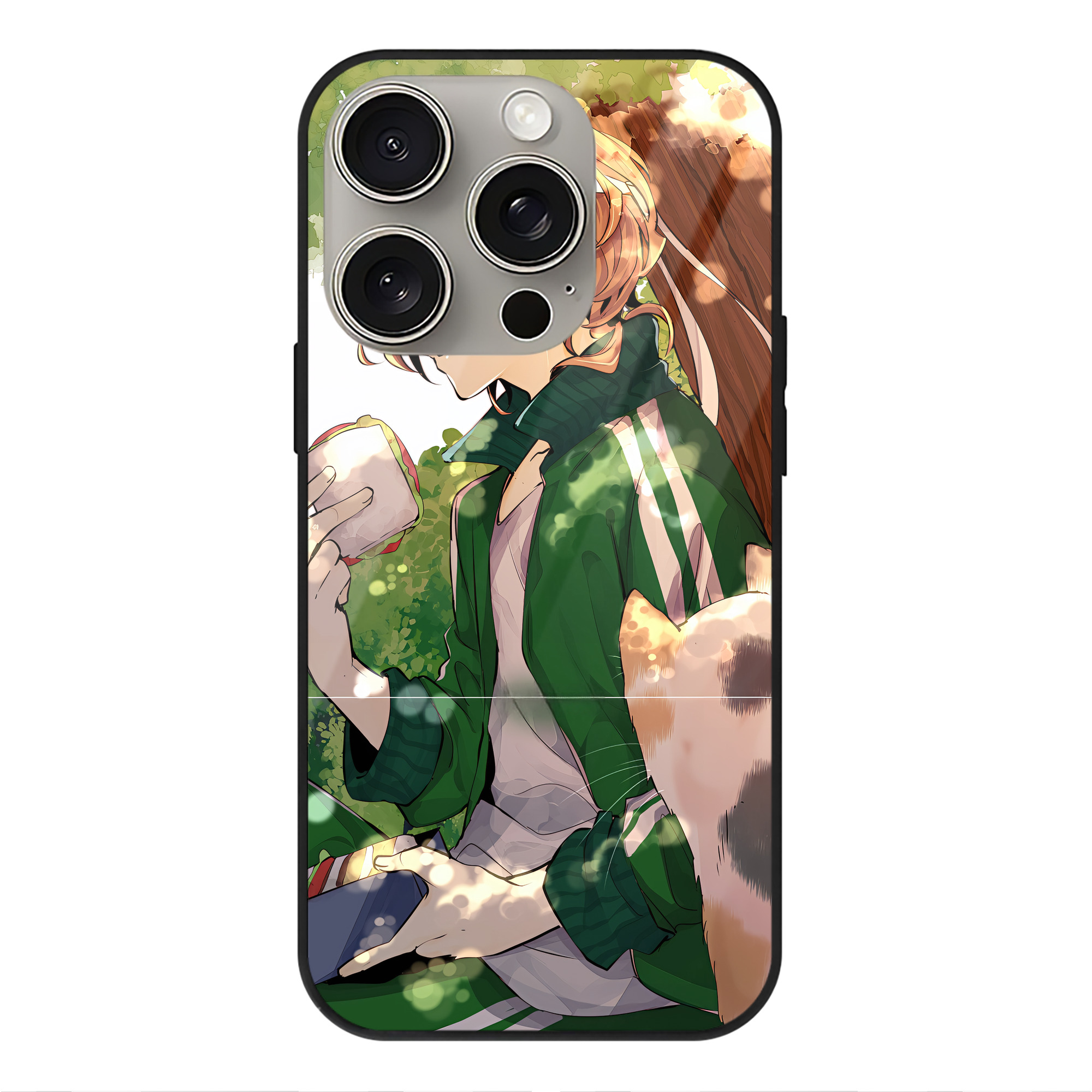 （画像用） 文豪ストレイドッグス Bungo Stray Dogs 【iPhone15Pro対応】スマホケース 耐衝撃＆黄変防止 背面ガラス