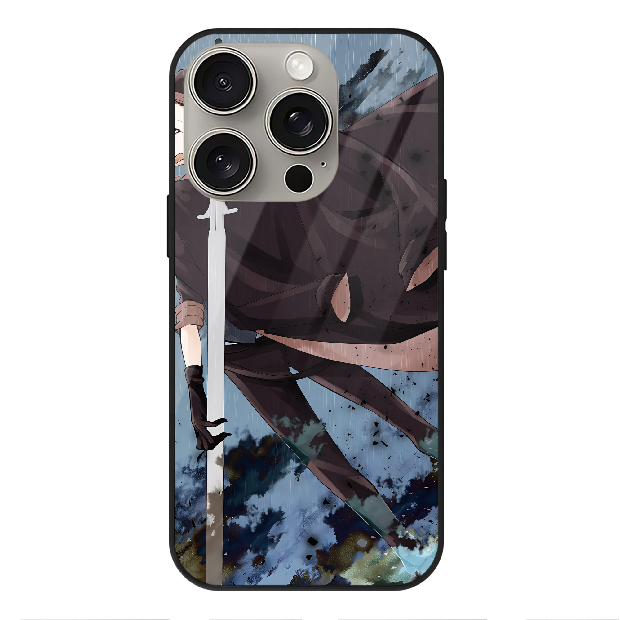 （画像用） 文豪ストレイドッグス Bungo Stray Dogs 【iPhone15Pro対応】スマホケース 耐衝撃＆黄変防止 背面ガラス