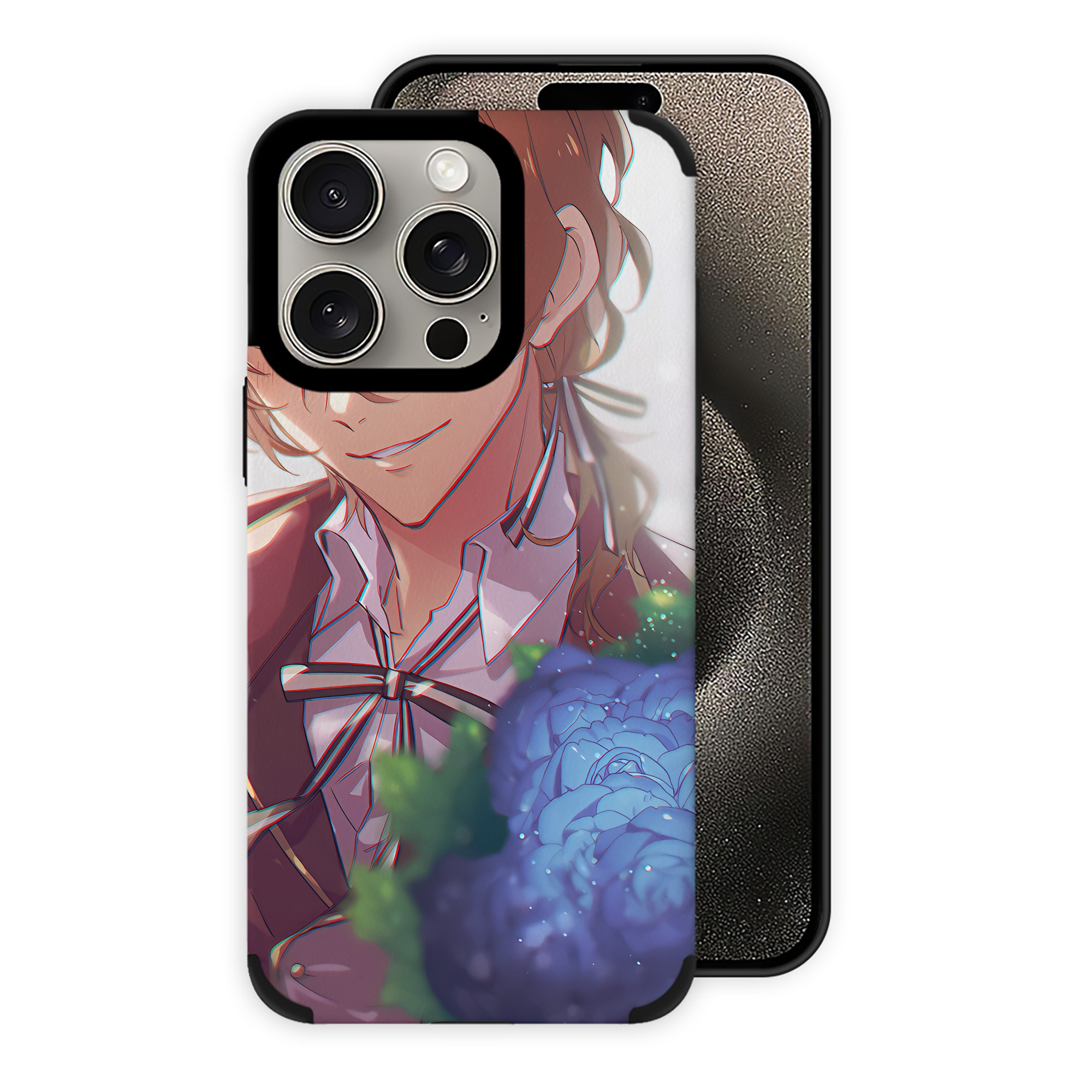 （画像用） 文豪ストレイドッグス Bungo Stray Dogs 【iPhone15ProMax対応】 PUレザー スマホケース 耐衝撃＆黄変防止