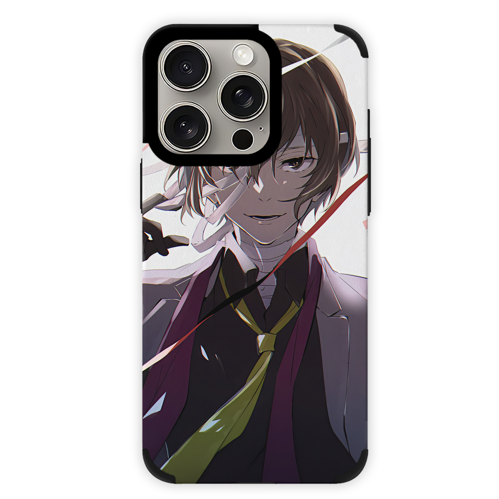（画像用） 文豪ストレイドッグス Bungo Stray Dogs 【iPhone15ProMax対応】 PUレザー スマホケース 耐衝撃＆黄変防止