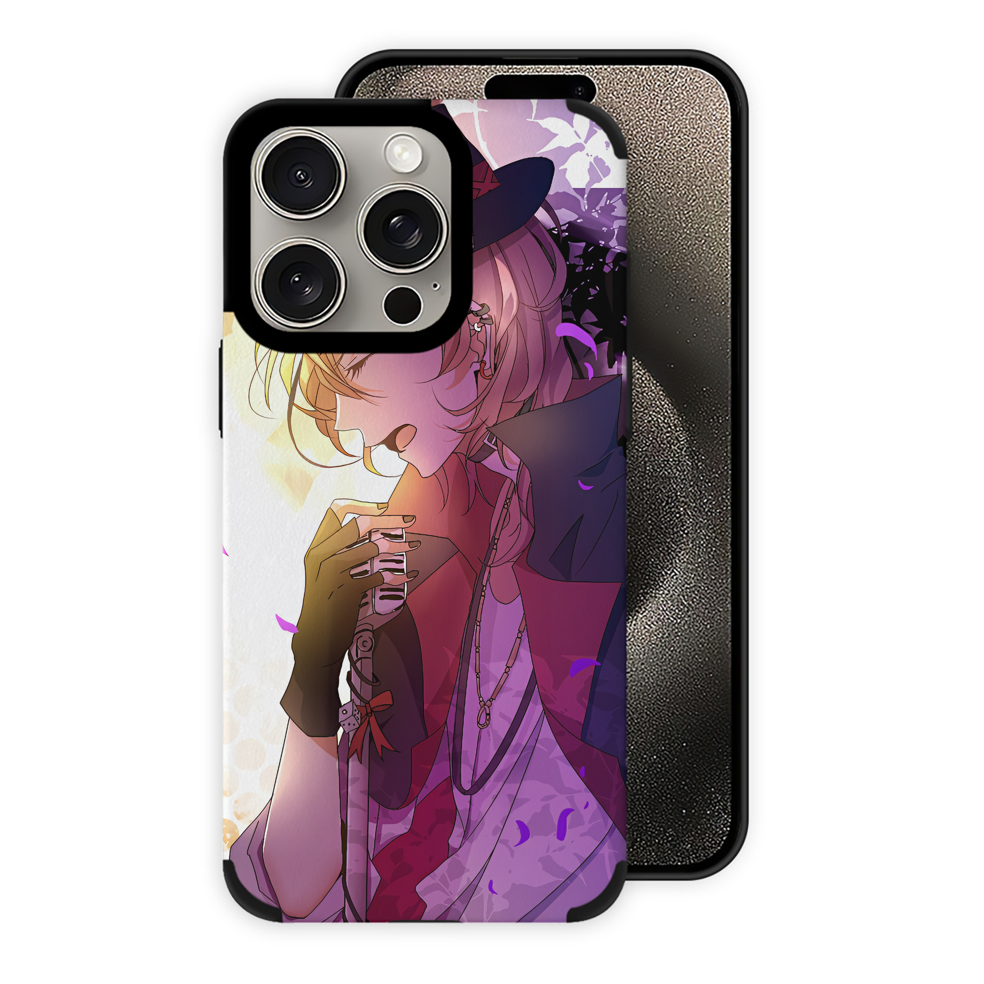 （画像用） 文豪ストレイドッグス Bungo Stray Dogs 【iPhone15ProMax対応】 PUレザー スマホケース 耐衝撃＆黄変防止