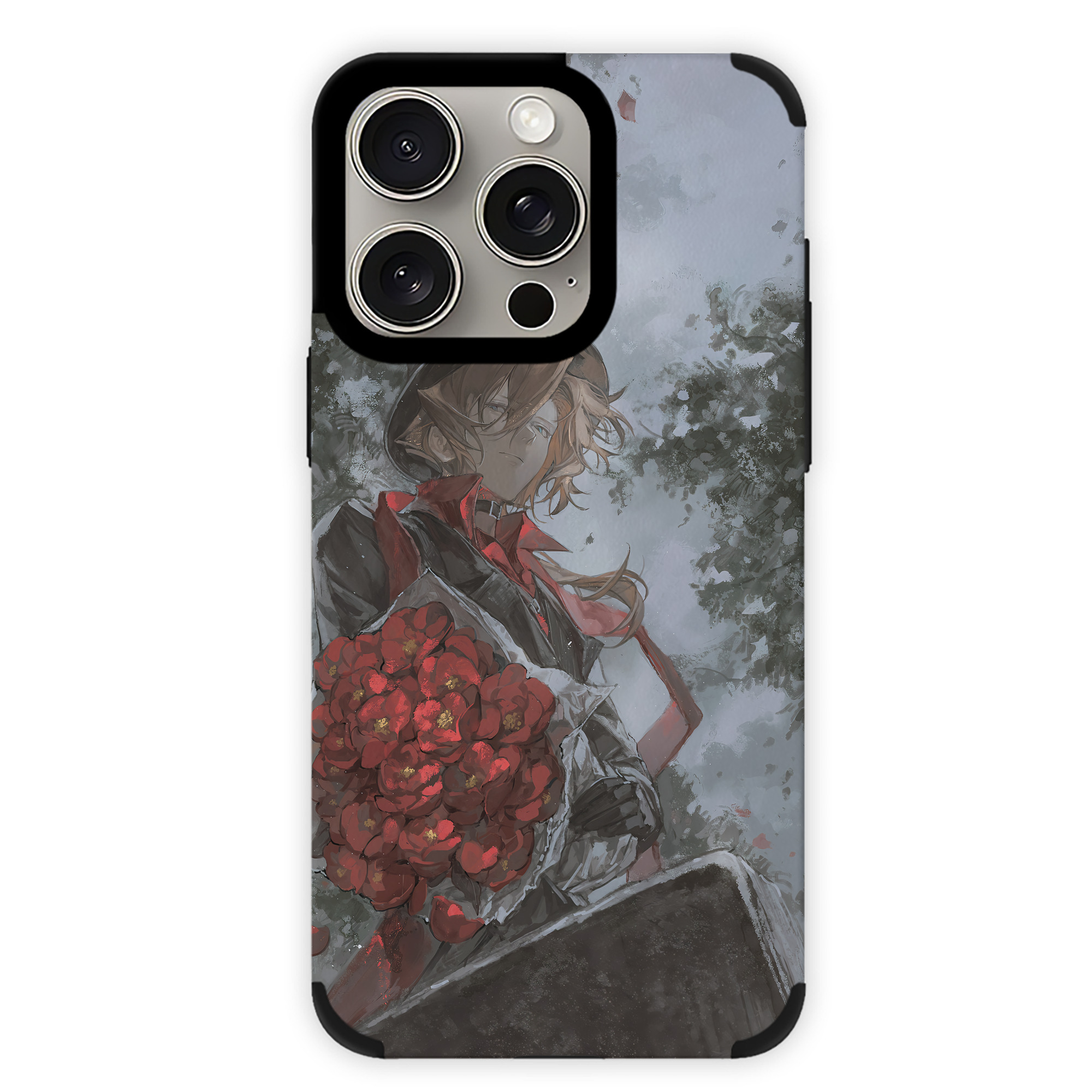 （画像用） 文豪ストレイドッグス Bungo Stray Dogs 【iPhone15ProMax対応】 PUレザー スマホケース 耐衝撃＆黄変防止