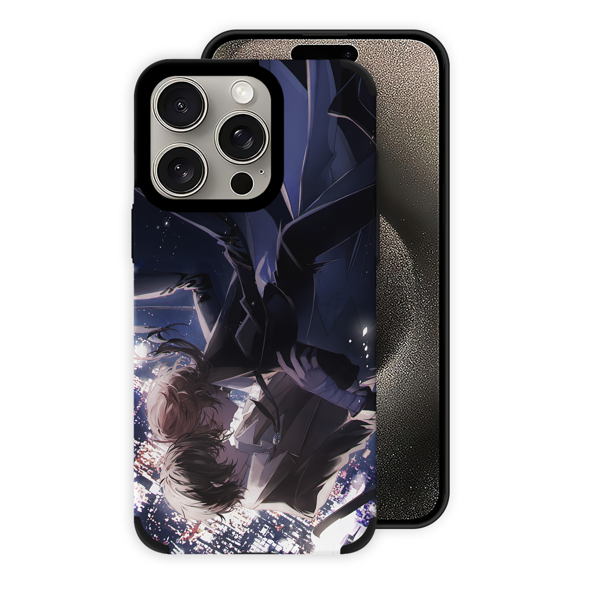 （画像用） 文豪ストレイドッグス Bungo Stray Dogs 【iPhone15ProMax対応】 PUレザー スマホケース 耐衝撃＆黄変防止