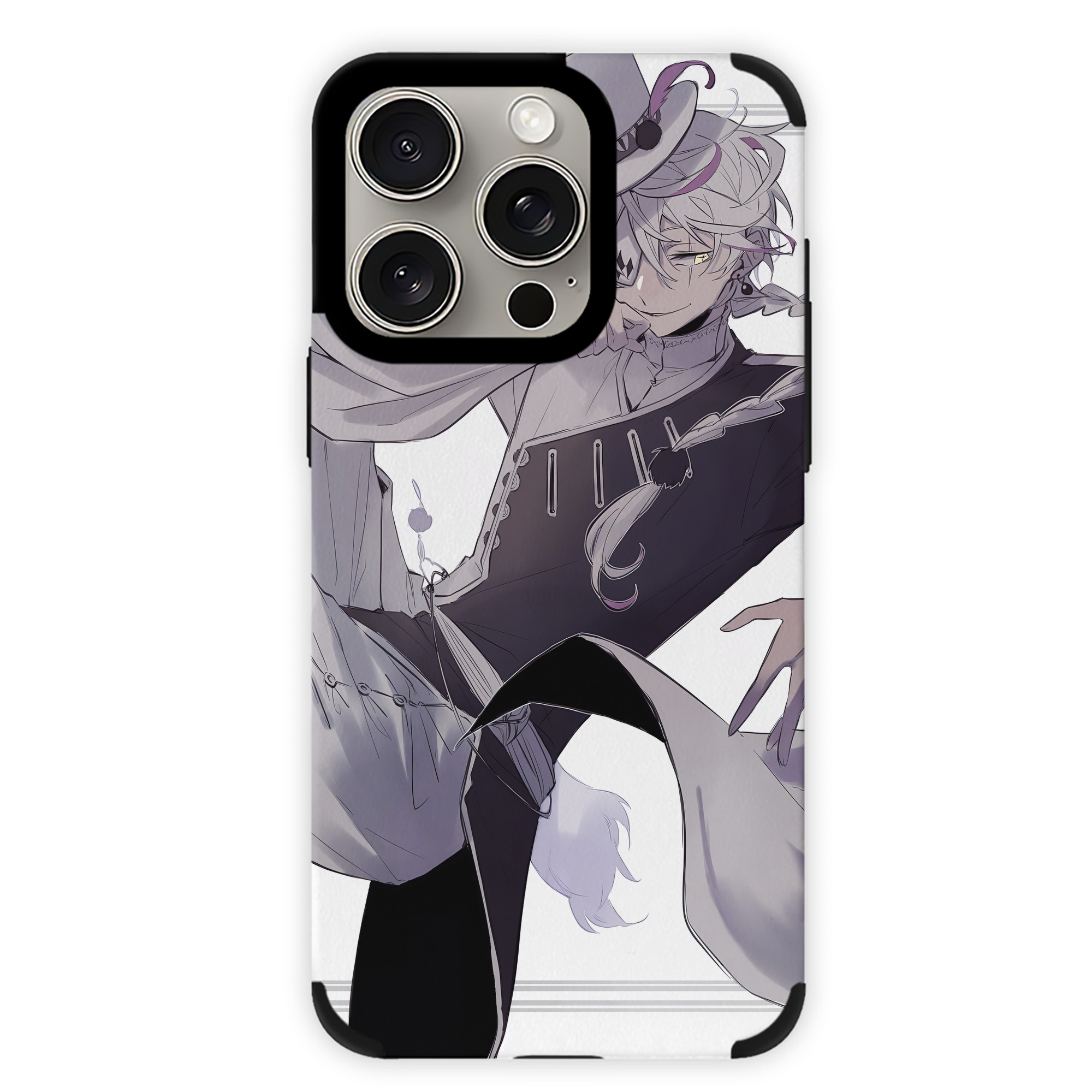 （画像用） 文豪ストレイドッグス Bungo Stray Dogs 【iPhone15ProMax対応】 PUレザー スマホケース 耐衝撃＆黄変防止