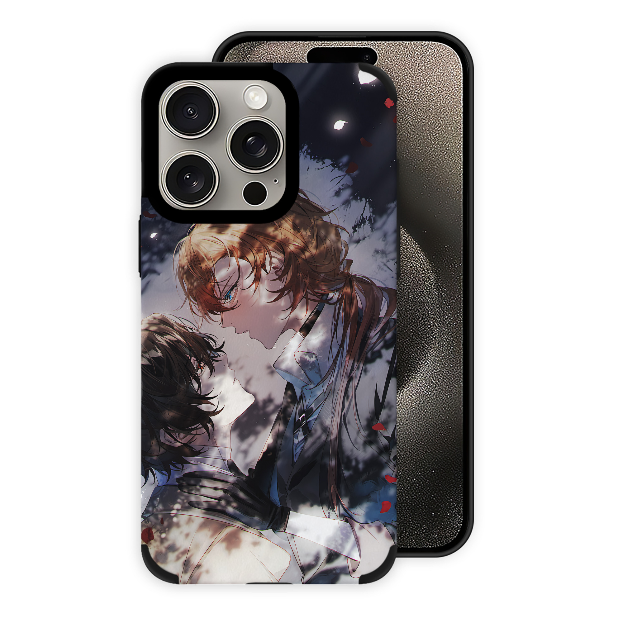 （画像用） 文豪ストレイドッグス Bungo Stray Dogs 【iPhone15ProMax対応】 PUレザー スマホケース 耐衝撃＆黄変防止