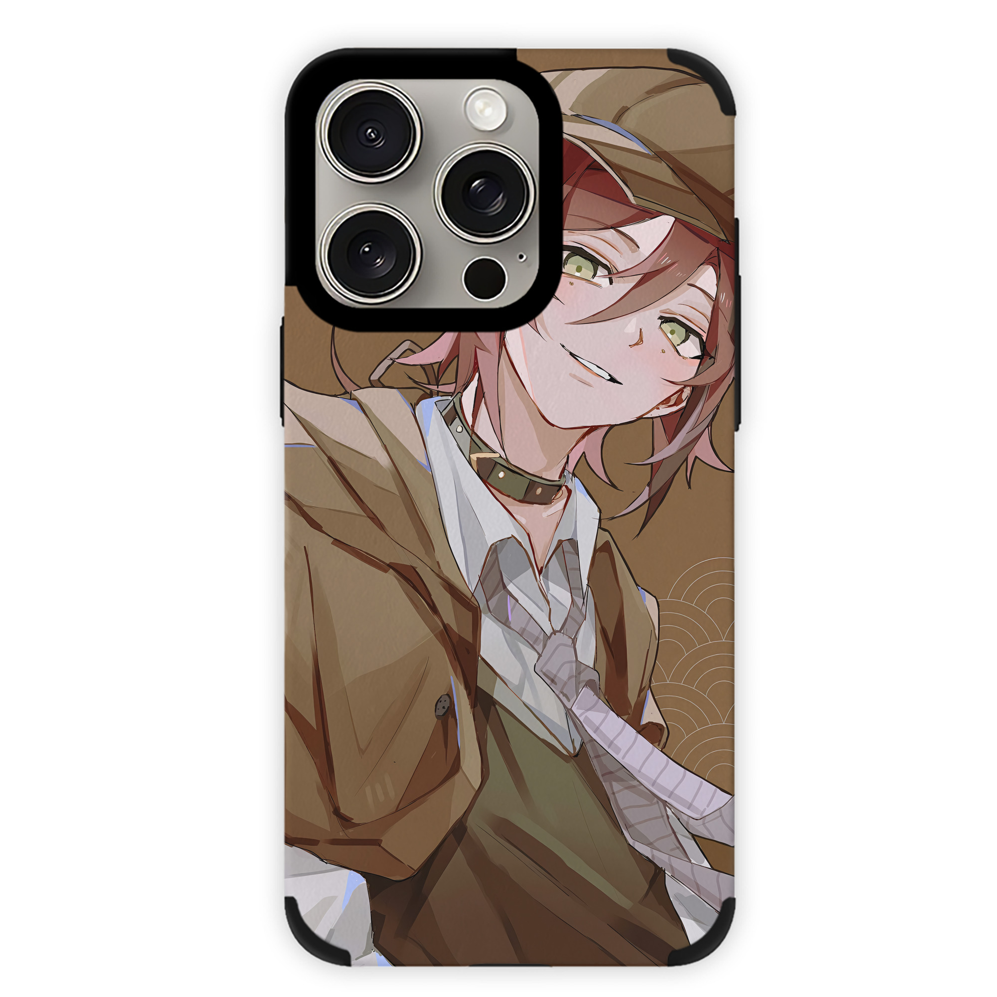 （画像用） 文豪ストレイドッグス Bungo Stray Dogs 【iPhone15ProMax対応】 PUレザー スマホケース 耐衝撃＆黄変防止