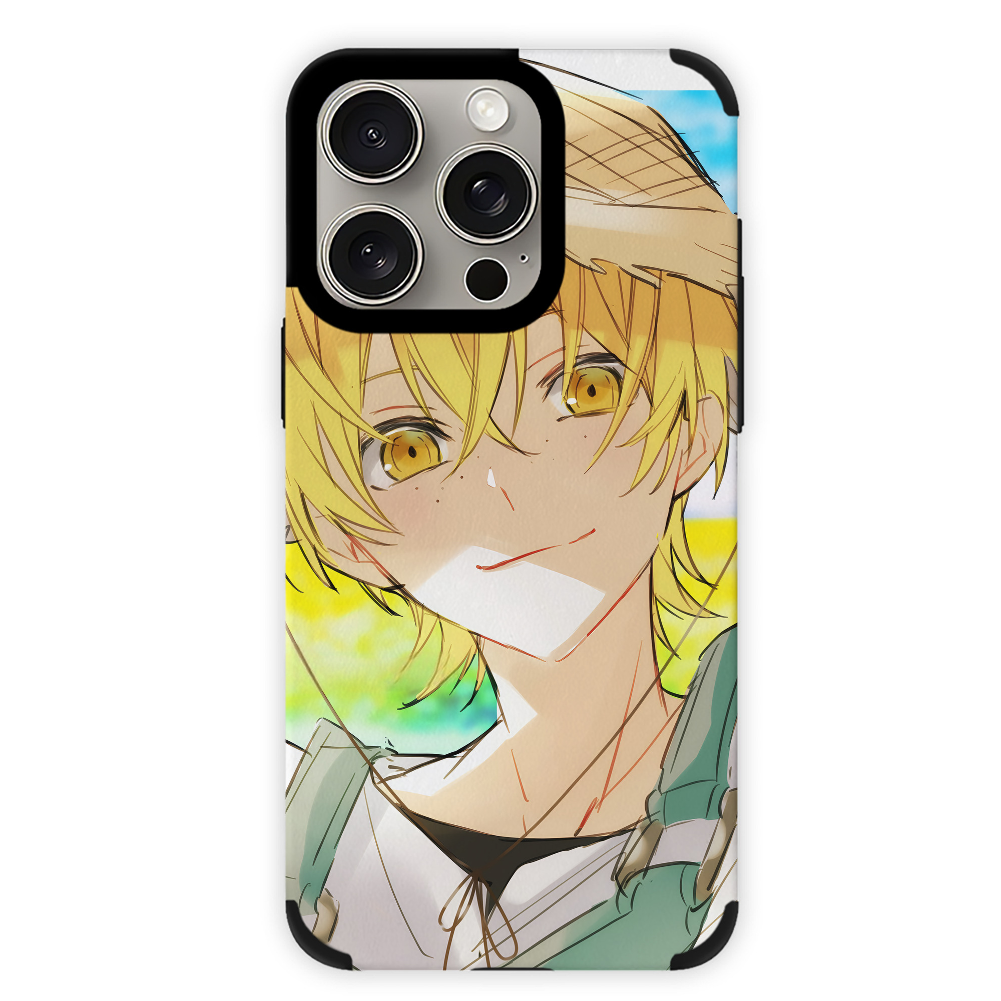 （画像用） 文豪ストレイドッグス Bungo Stray Dogs 【iPhone15ProMax対応】 PUレザー スマホケース 耐衝撃＆黄変防止
