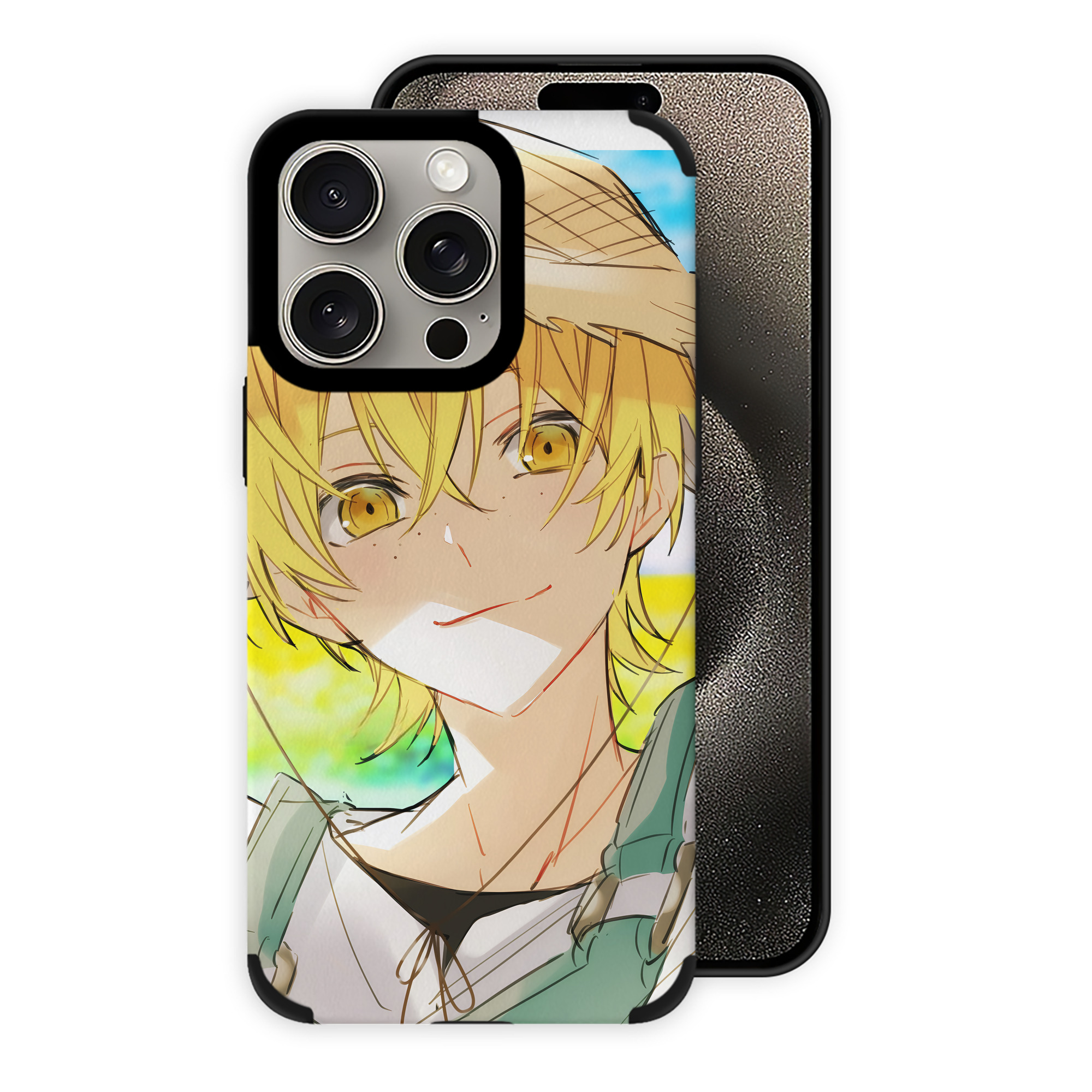 （画像用） 文豪ストレイドッグス Bungo Stray Dogs 【iPhone15ProMax対応】 PUレザー スマホケース 耐衝撃＆黄変防止