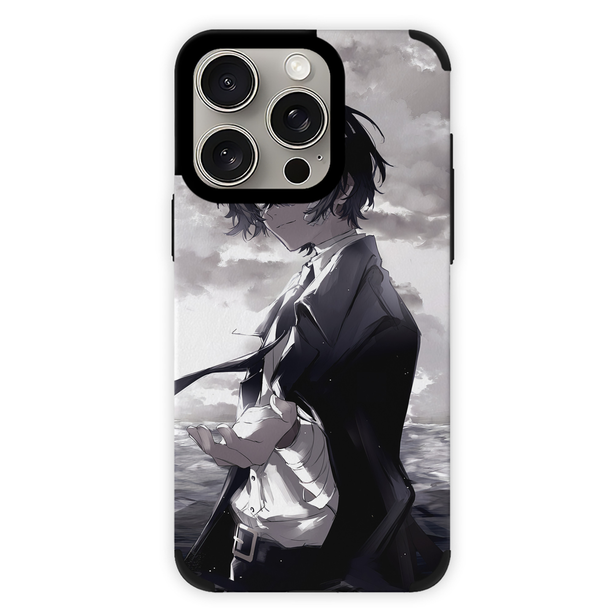 （画像用） 文豪ストレイドッグス Bungo Stray Dogs 【iPhone15ProMax対応】 PUレザー スマホケース 耐衝撃＆黄変防止