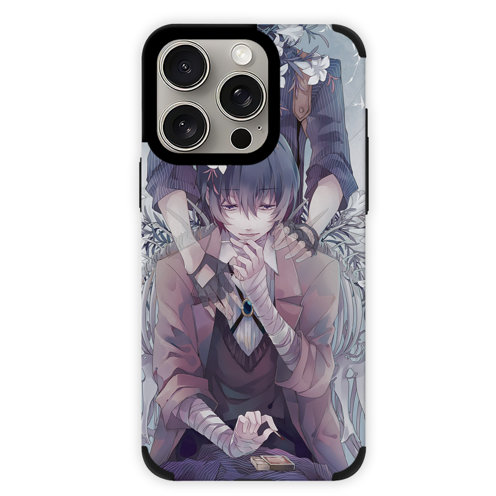 （画像用） 文豪ストレイドッグス Bungo Stray Dogs 【iPhone15ProMax対応】 PUレザー スマホケース 耐衝撃＆黄変防止