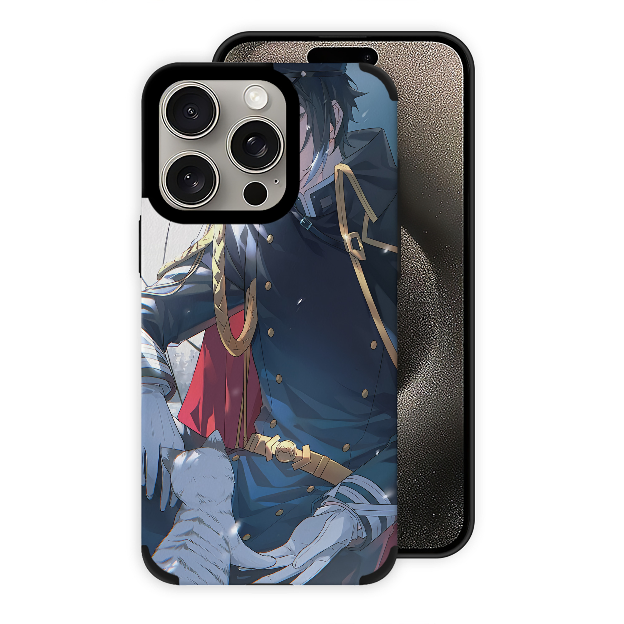 （画像用） 文豪ストレイドッグス Bungo Stray Dogs 【iPhone15ProMax対応】 PUレザー スマホケース 耐衝撃＆黄変防止