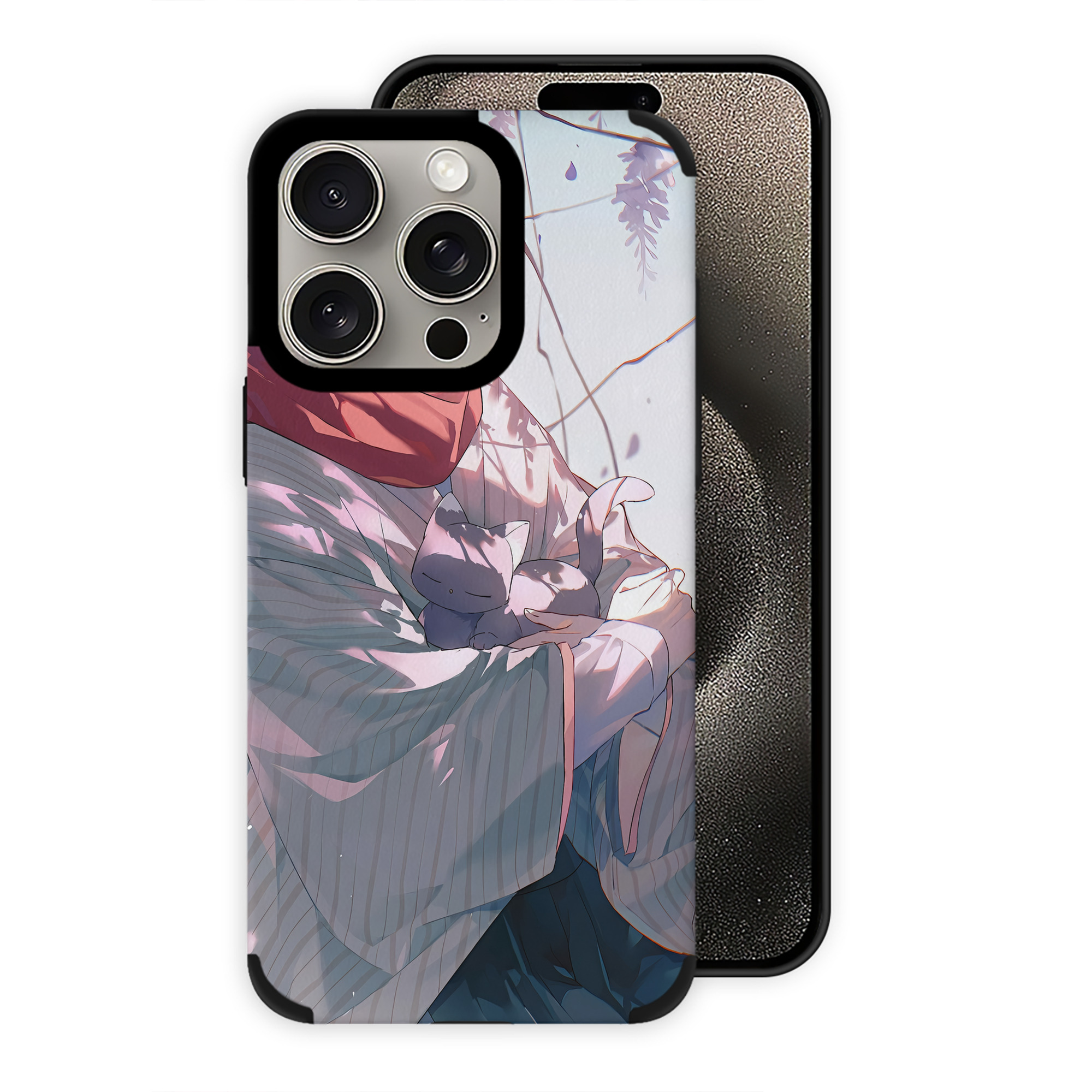 （画像用） 文豪ストレイドッグス Bungo Stray Dogs 【iPhone15ProMax対応】 PUレザー スマホケース 耐衝撃＆黄変防止