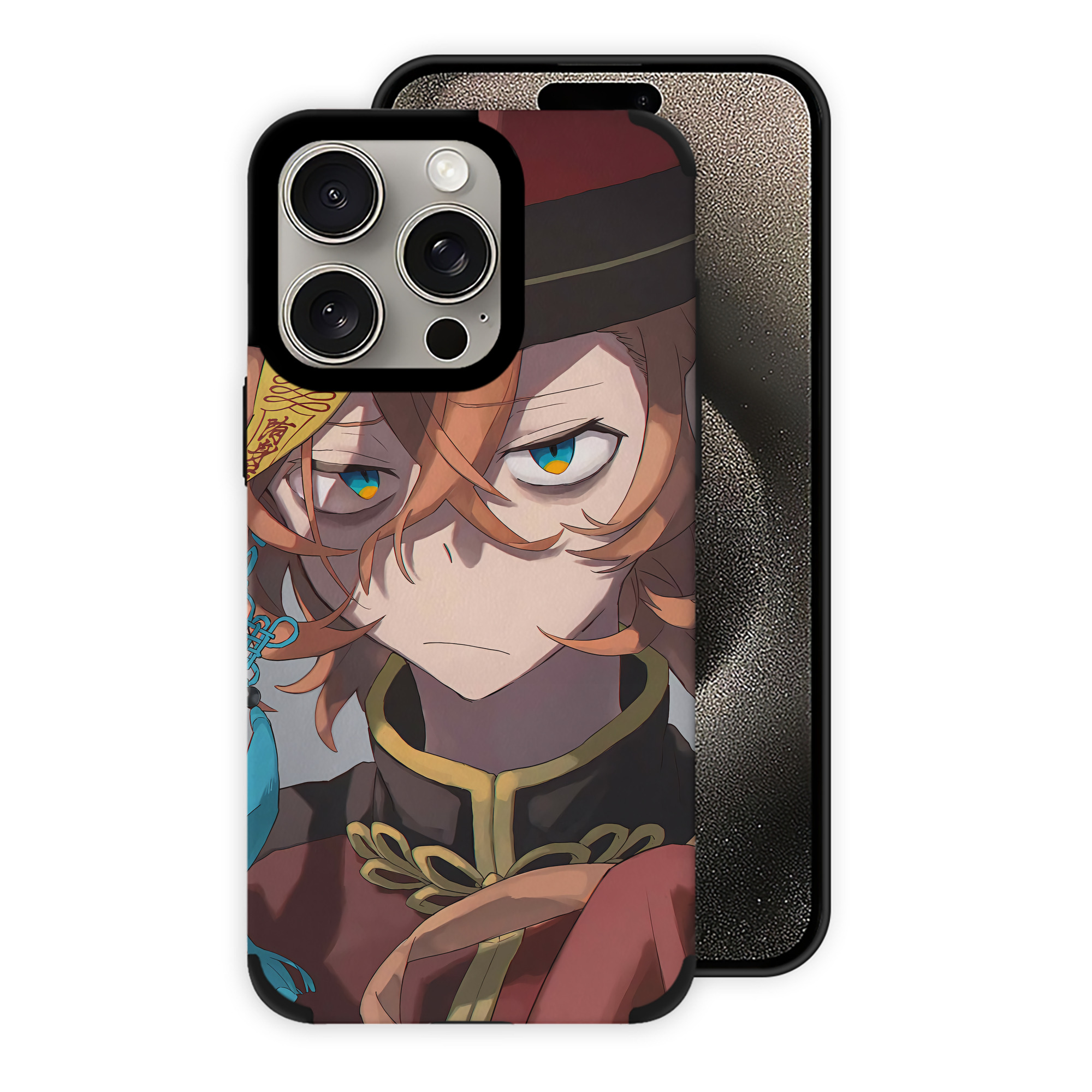 （画像用） 文豪ストレイドッグス Bungo Stray Dogs 【iPhone15ProMax対応】 PUレザー スマホケース 耐衝撃＆黄変防止