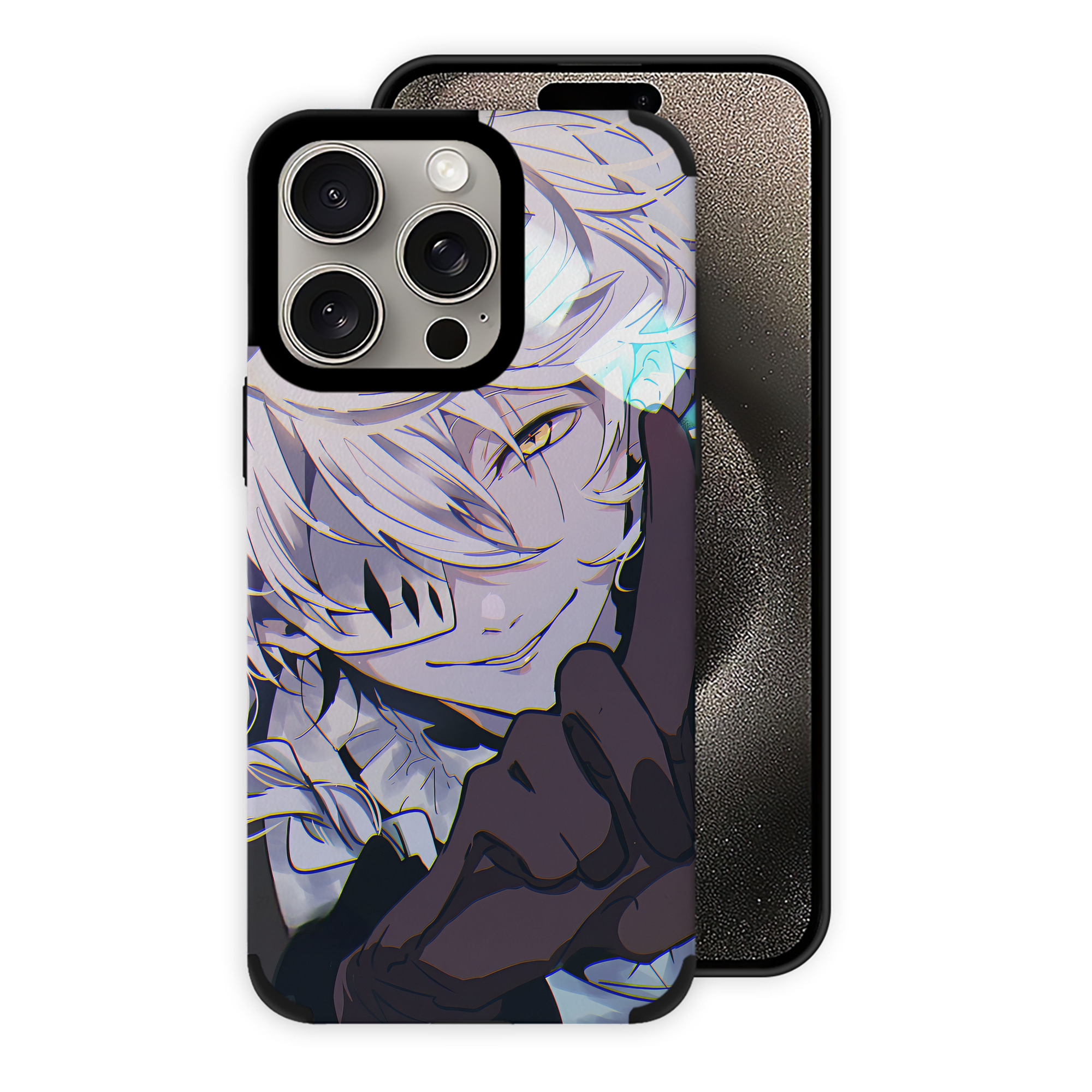 （画像用） 文豪ストレイドッグス Bungo Stray Dogs 【iPhone15ProMax対応】 PUレザー スマホケース 耐衝撃＆黄変防止