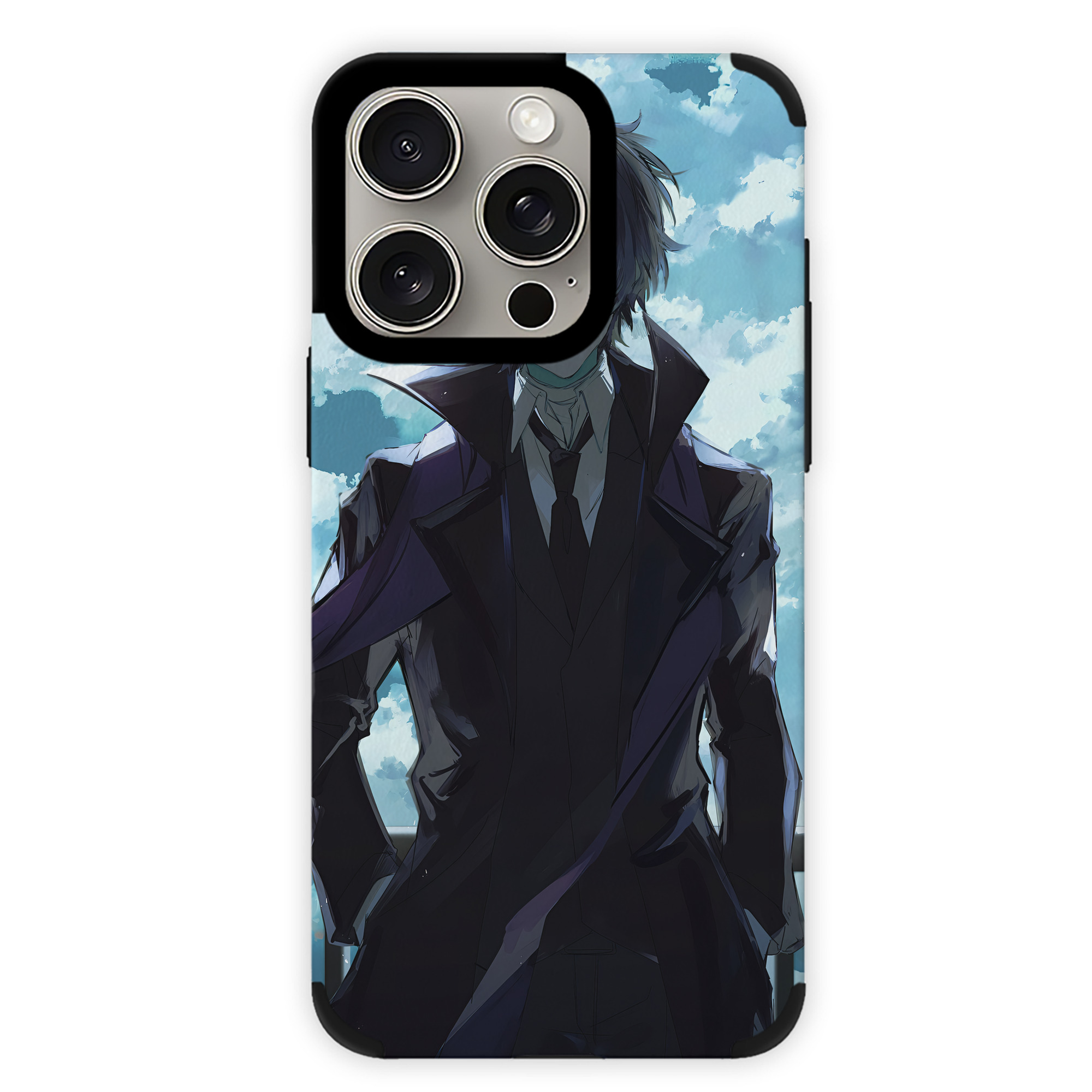 （画像用） 文豪ストレイドッグス Bungo Stray Dogs 【iPhone15ProMax対応】 PUレザー スマホケース 耐衝撃＆黄変防止