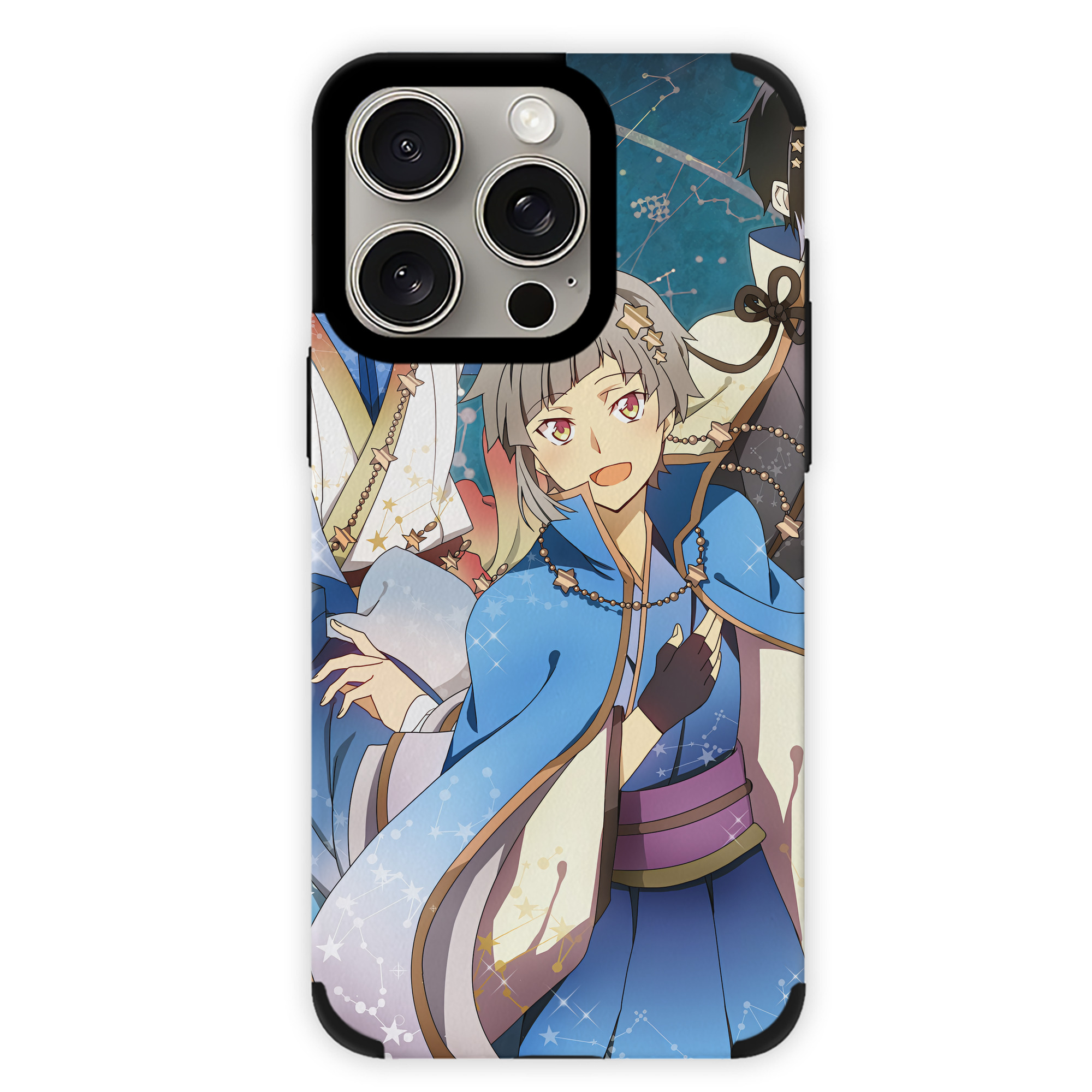 （画像用） 文豪ストレイドッグス Bungo Stray Dogs 【iPhone15ProMax対応】 PUレザー スマホケース 耐衝撃＆黄変防止
