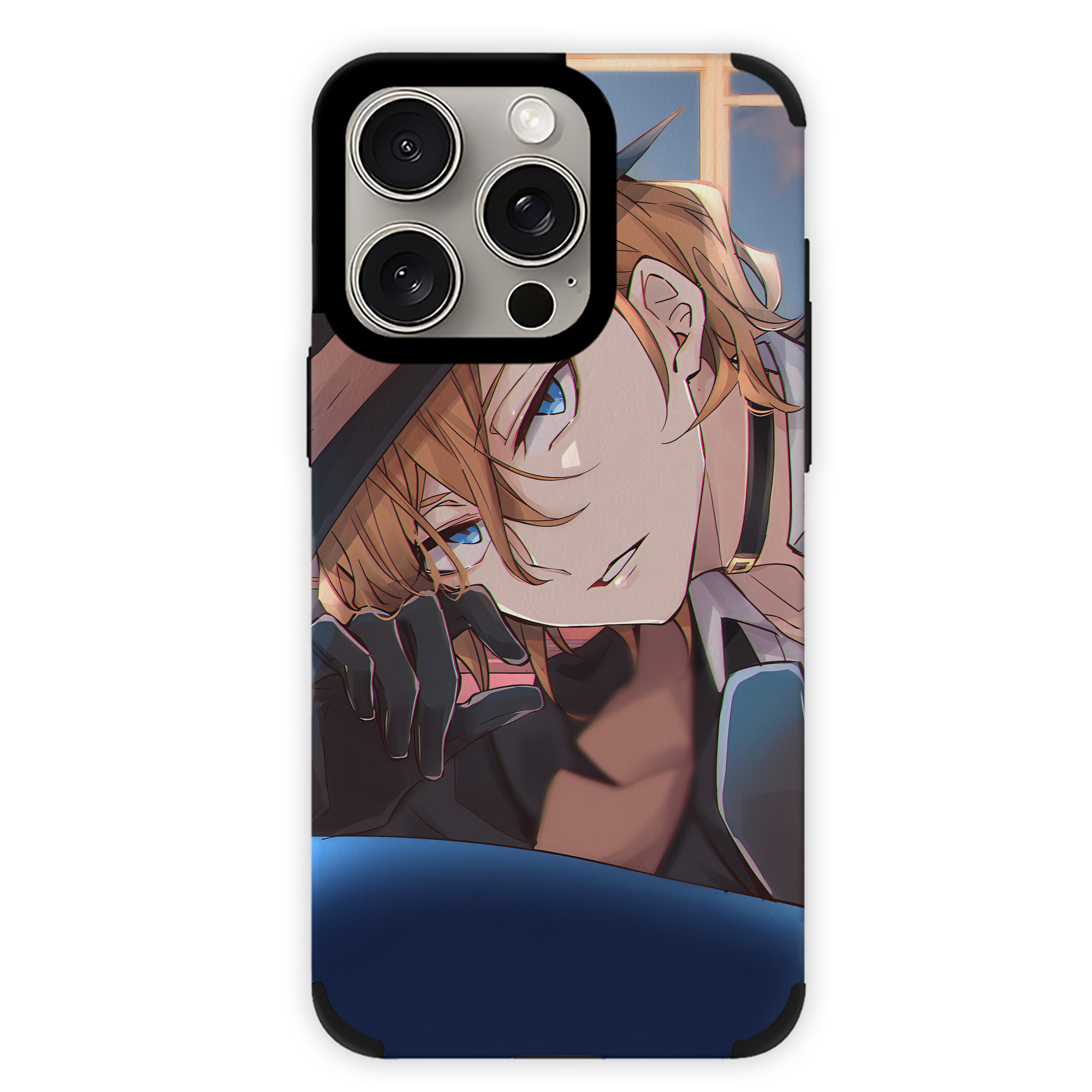 （画像用） 文豪ストレイドッグス Bungo Stray Dogs 【iPhone15ProMax対応】 PUレザー スマホケース 耐衝撃＆黄変防止