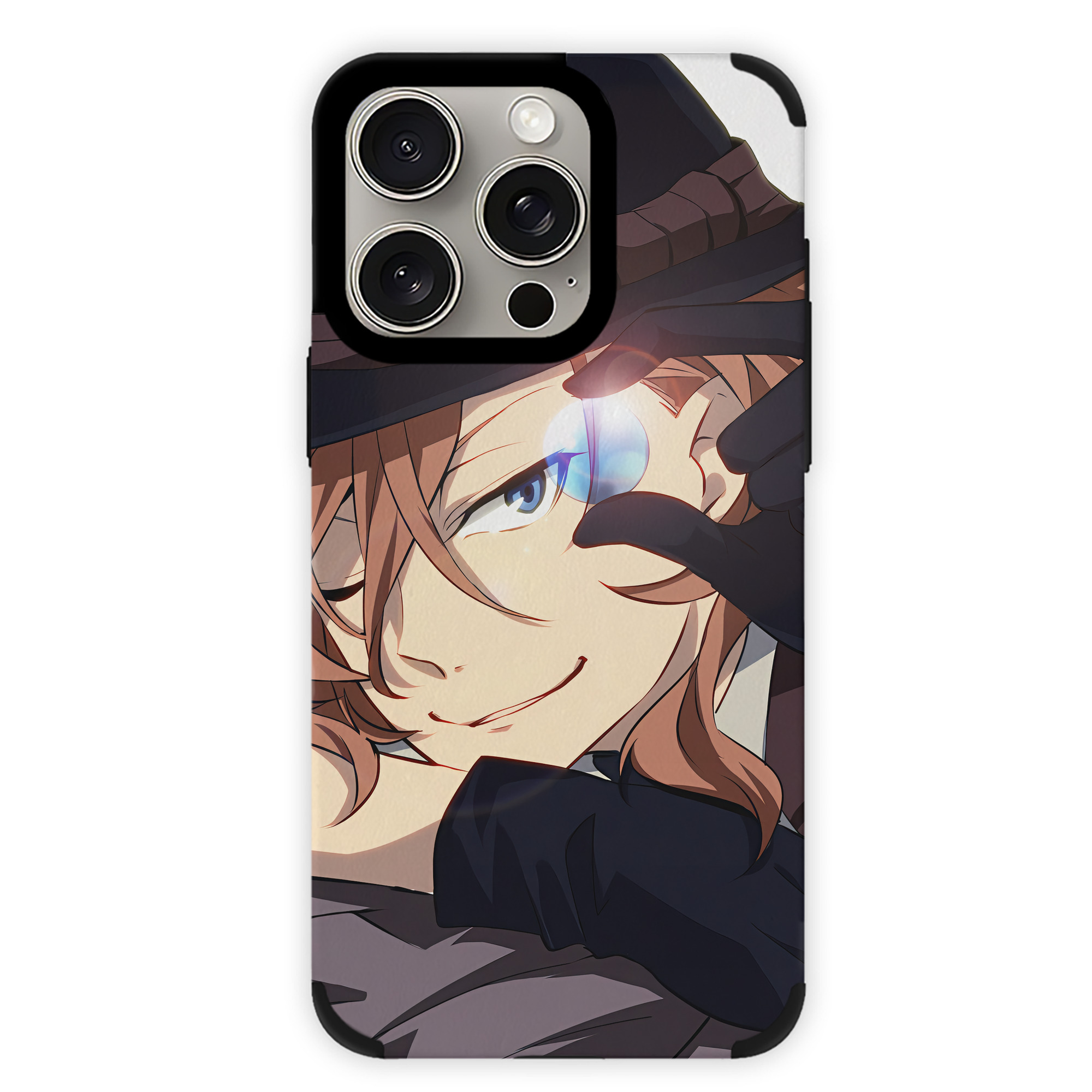 （画像用） 文豪ストレイドッグス Bungo Stray Dogs 【iPhone15ProMax対応】 PUレザー スマホケース 耐衝撃＆黄変防止