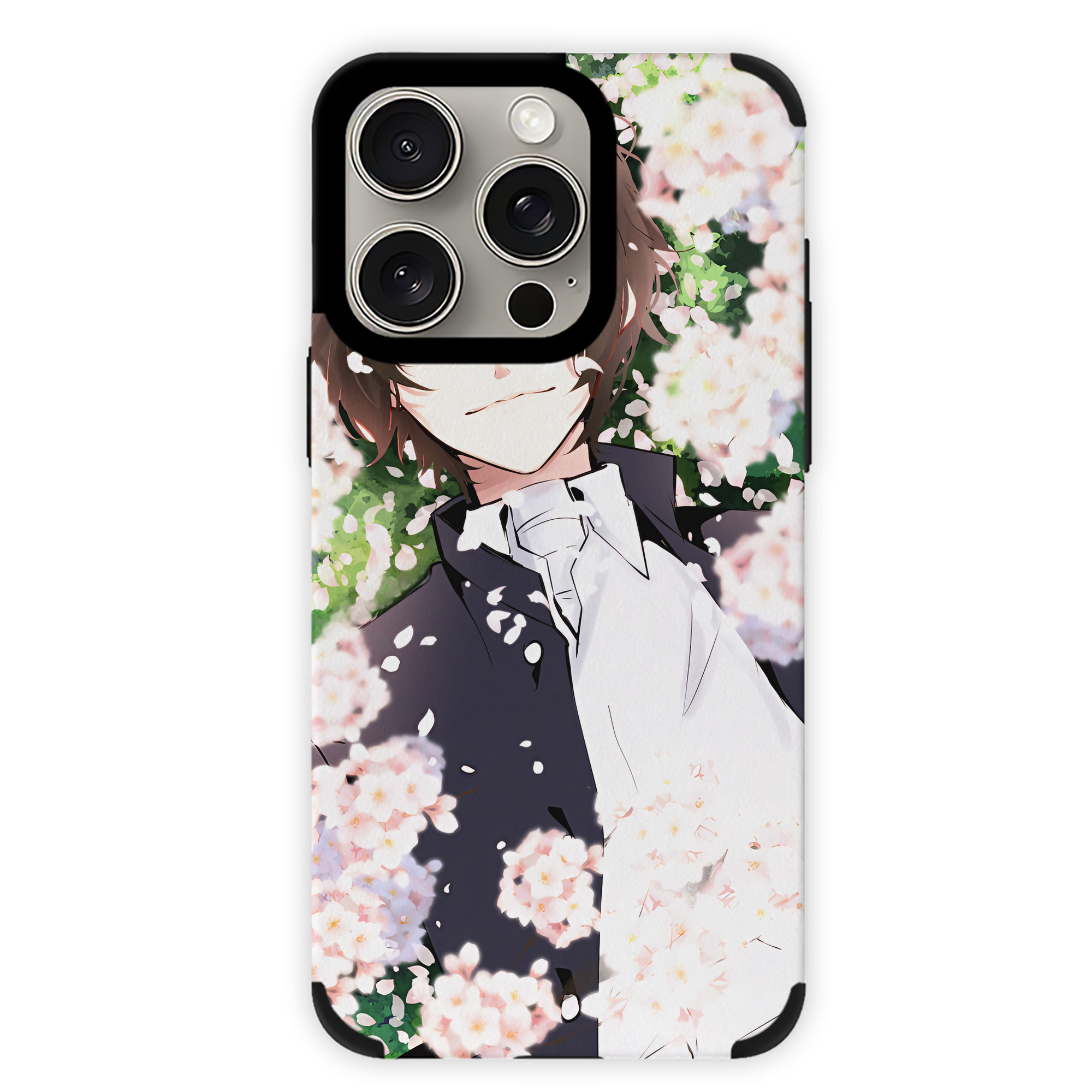 （画像用） 文豪ストレイドッグス Bungo Stray Dogs 【iPhone15ProMax対応】 PUレザー スマホケース 耐衝撃＆黄変防止