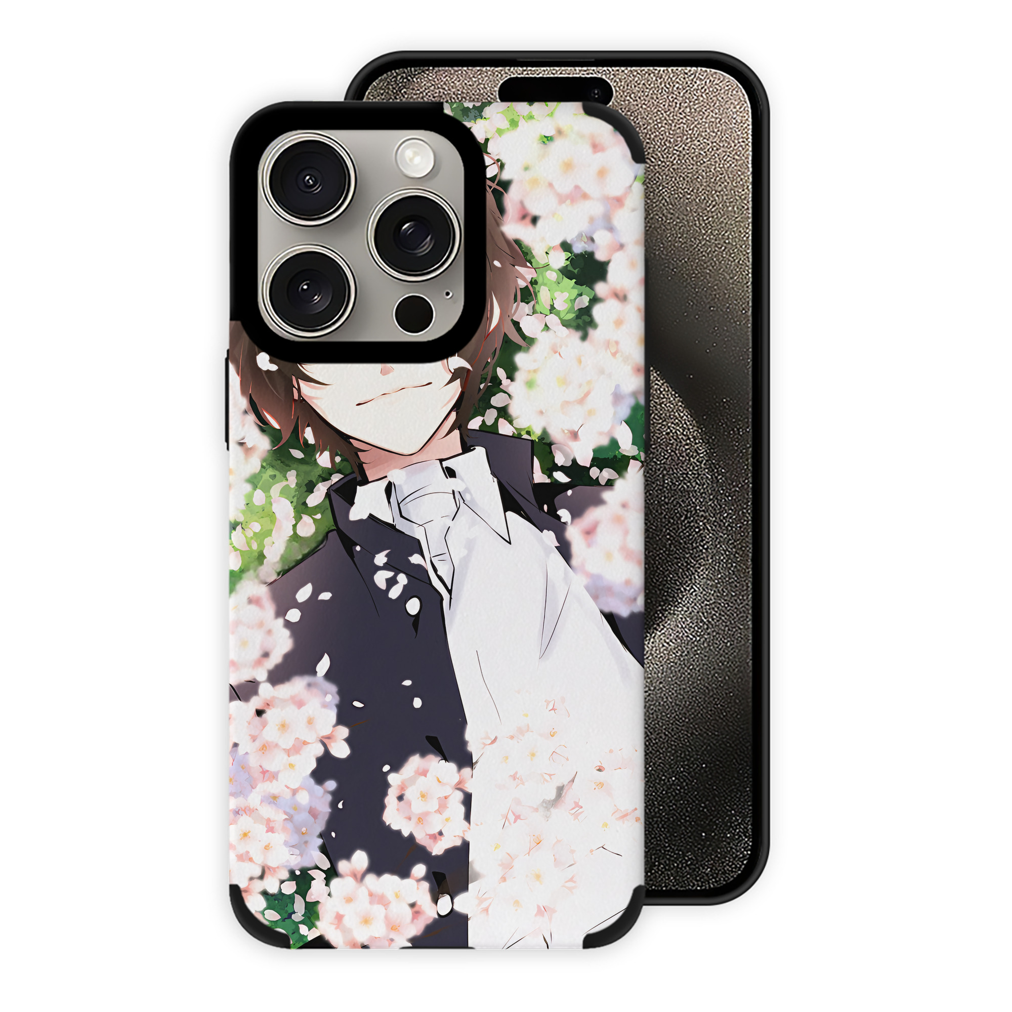 （画像用） 文豪ストレイドッグス Bungo Stray Dogs 【iPhone15ProMax対応】 PUレザー スマホケース 耐衝撃＆黄変防止