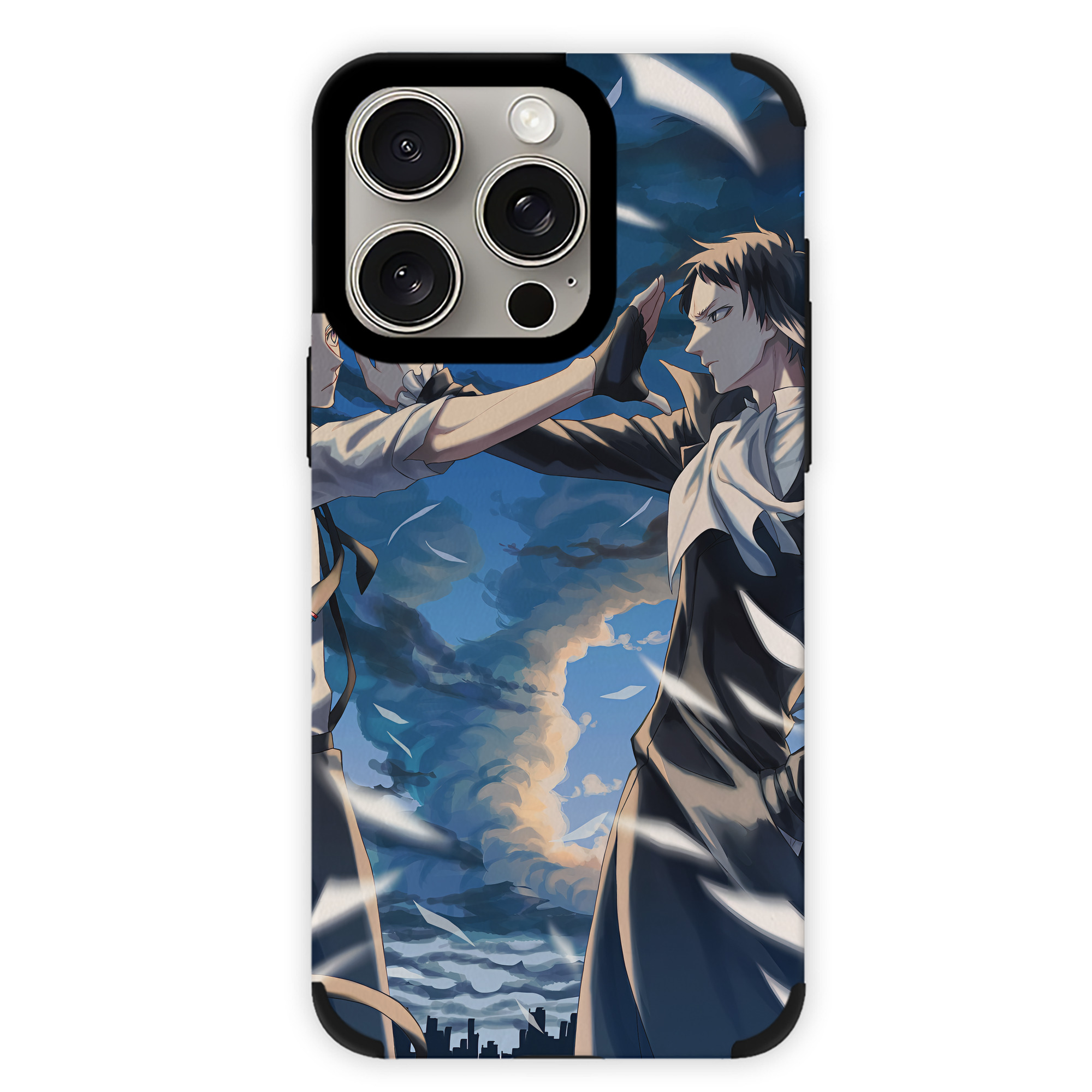 （画像用） 文豪ストレイドッグス Bungo Stray Dogs 【iPhone15ProMax対応】 PUレザー スマホケース 耐衝撃＆黄変防止