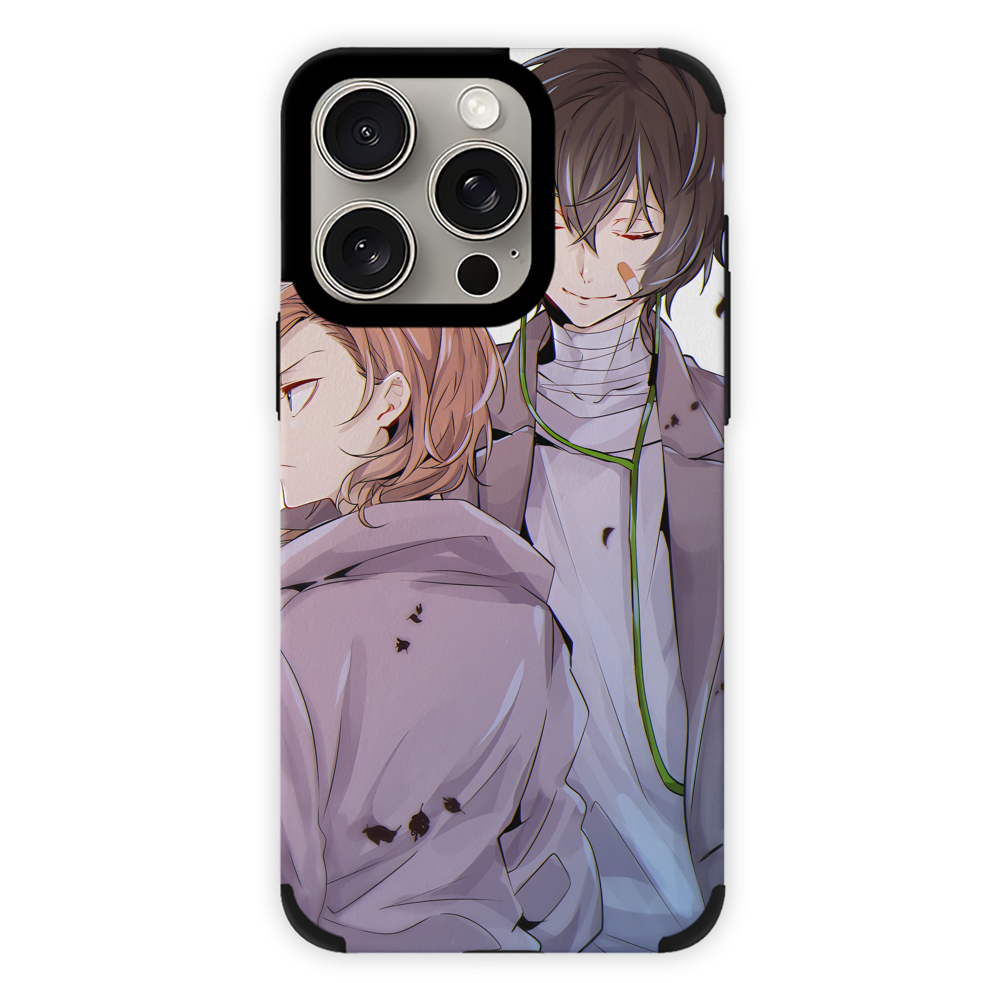 （画像用） 文豪ストレイドッグス Bungo Stray Dogs 【iPhone15ProMax対応】 PUレザー スマホケース 耐衝撃＆黄変防止