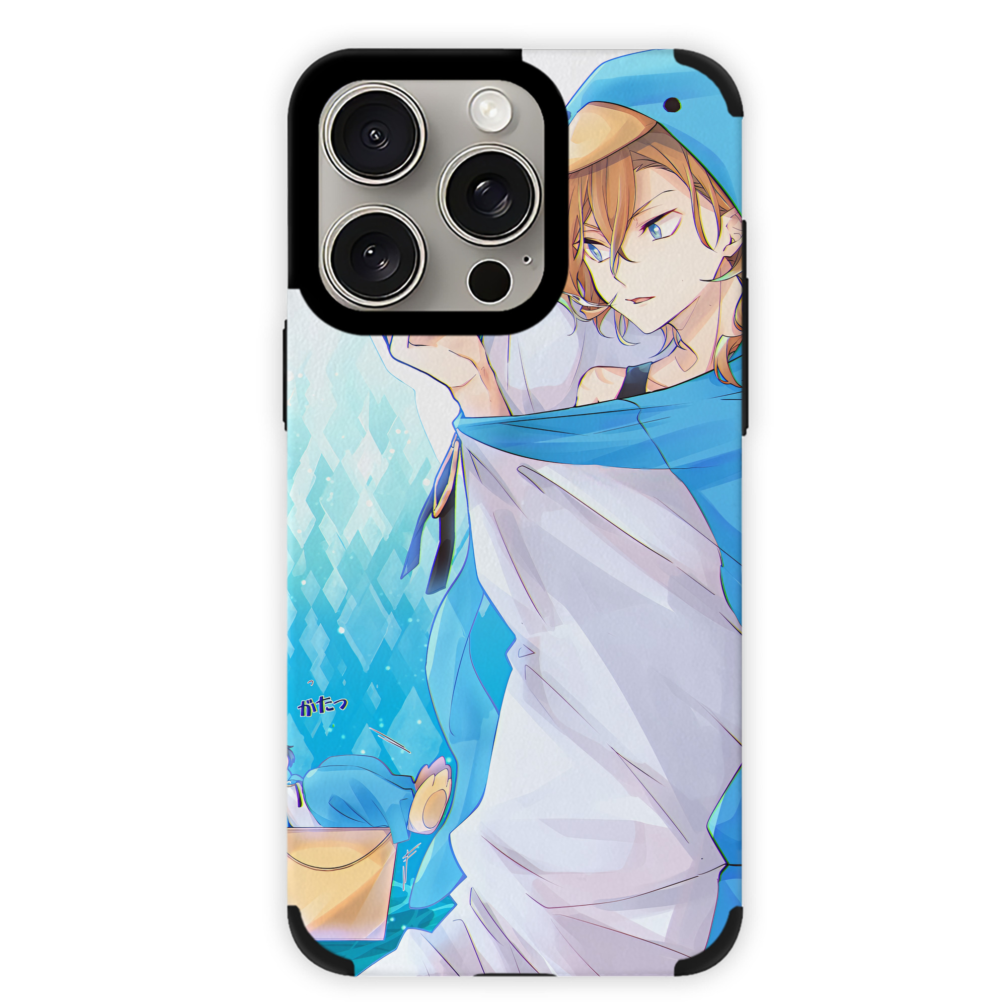 （画像用） 文豪ストレイドッグス Bungo Stray Dogs 【iPhone15ProMax対応】 PUレザー スマホケース 耐衝撃＆黄変防止