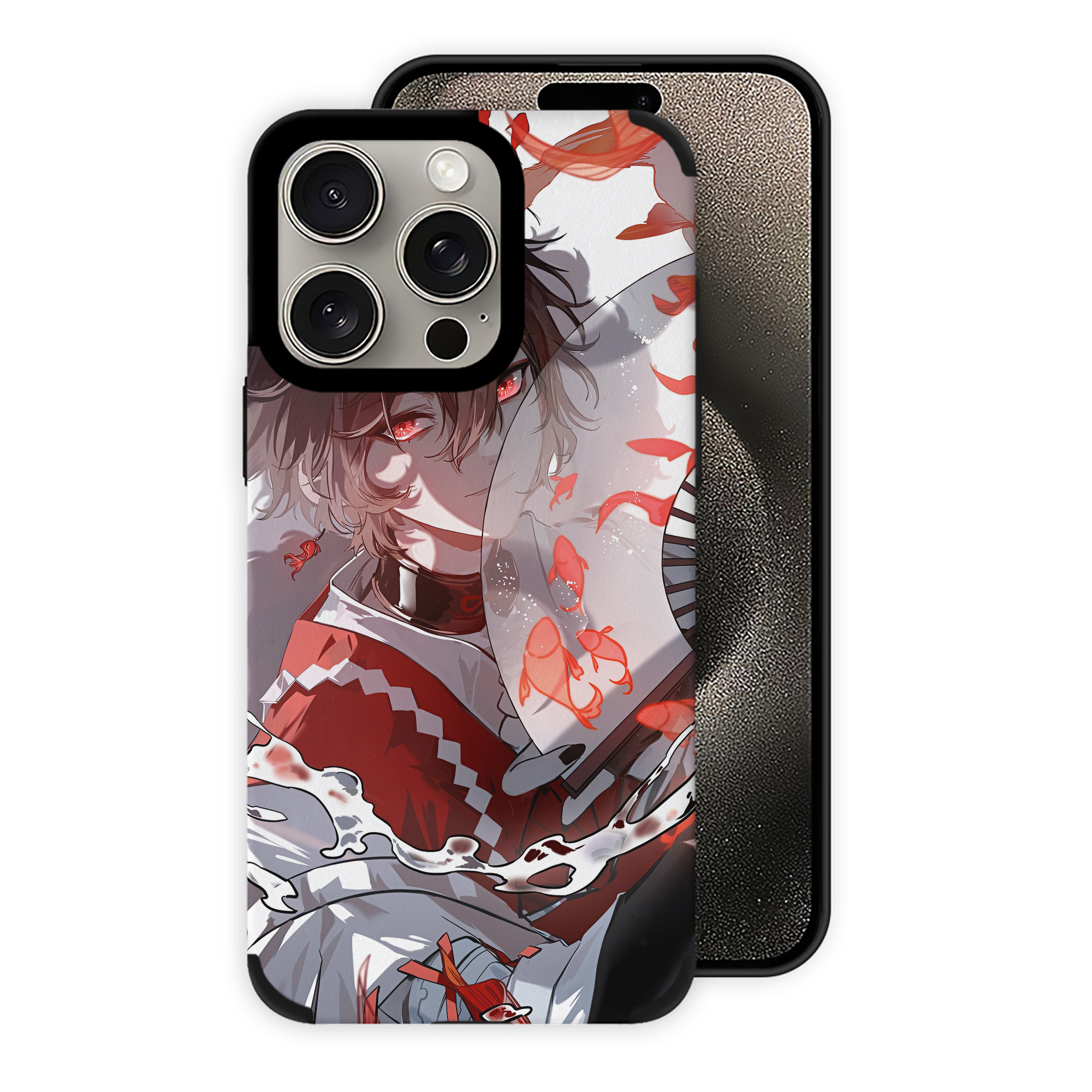 （画像用） 文豪ストレイドッグス Bungo Stray Dogs 【iPhone15ProMax対応】 PUレザー スマホケース 耐衝撃＆黄変防止