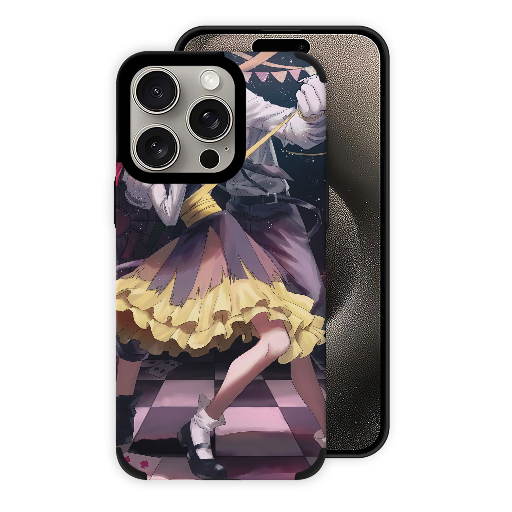 （画像用） 文豪ストレイドッグス Bungo Stray Dogs 【iPhone15ProMax対応】 PUレザー スマホケース 耐衝撃＆黄変防止