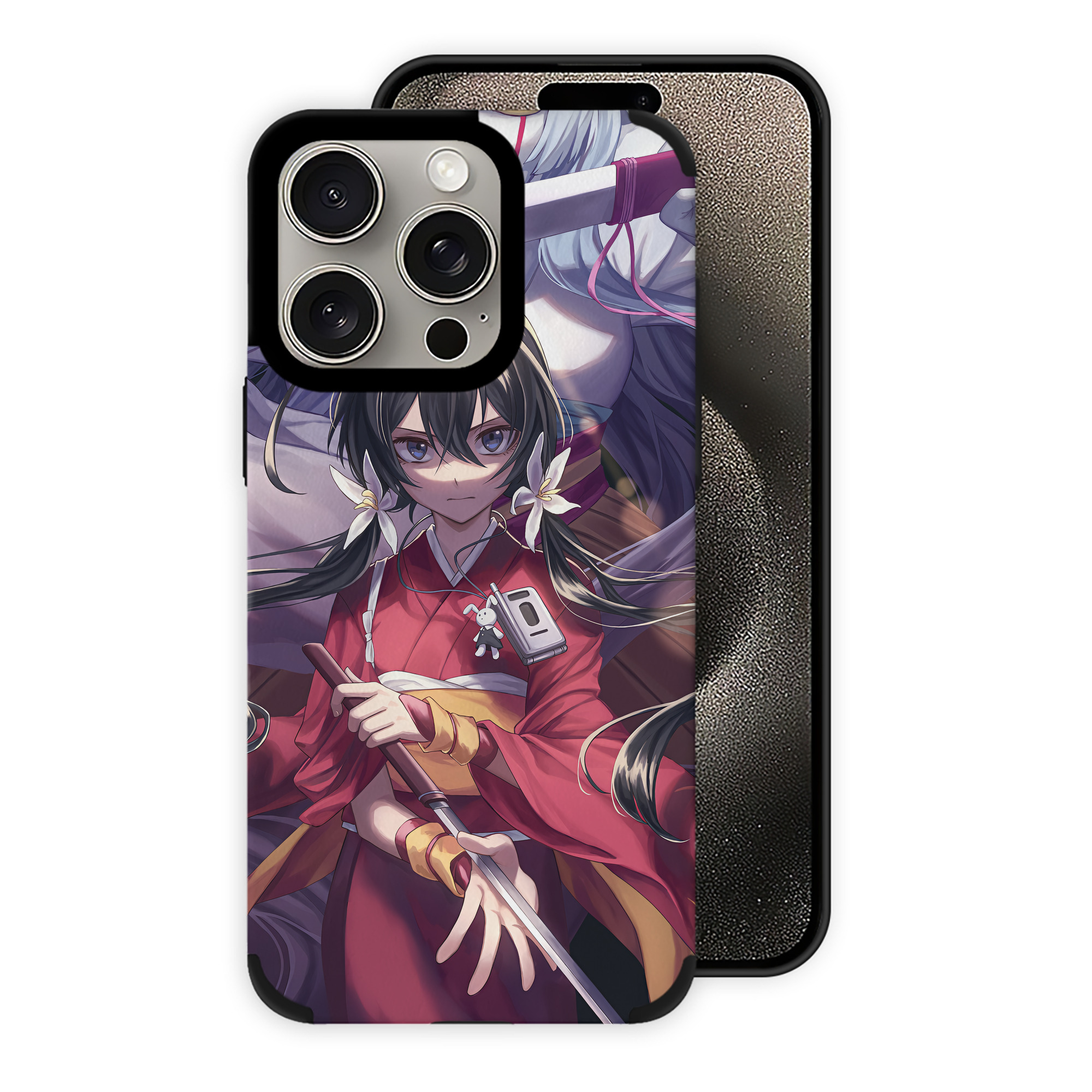 （画像用） 文豪ストレイドッグス Bungo Stray Dogs 【iPhone15ProMax対応】 PUレザー スマホケース 耐衝撃＆黄変防止