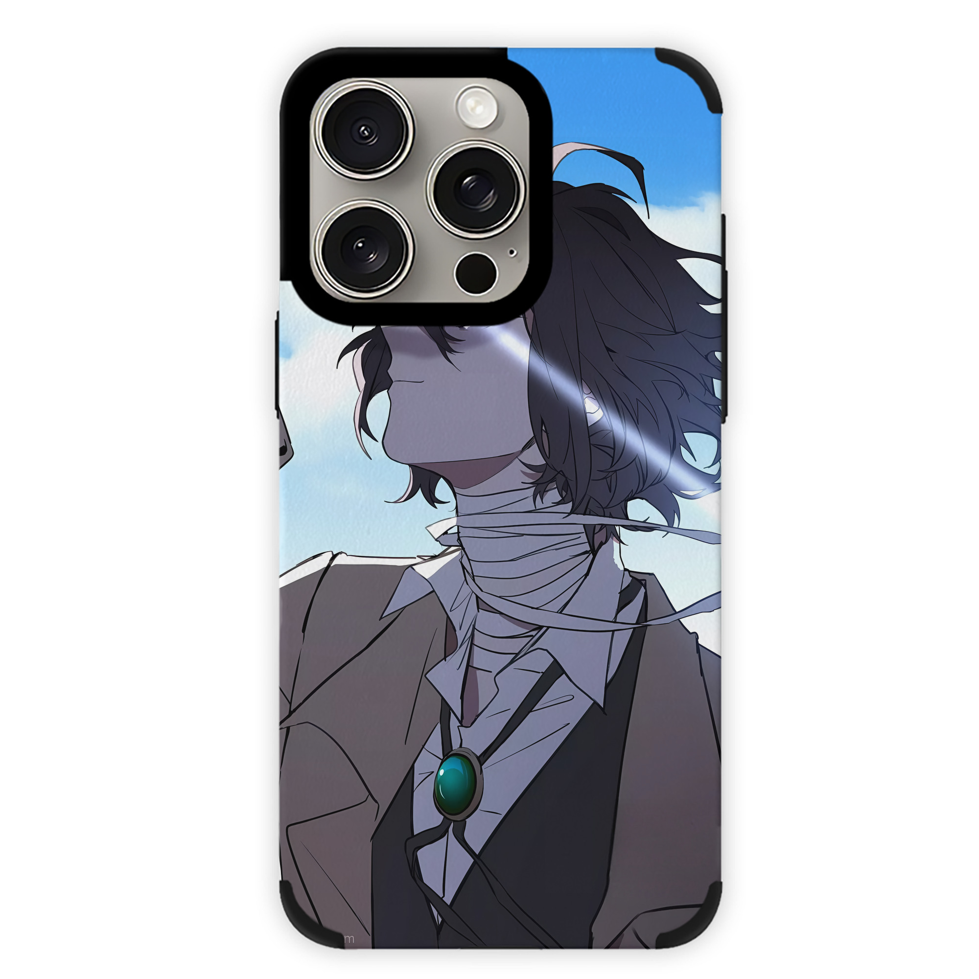 （画像用） 文豪ストレイドッグス Bungo Stray Dogs 【iPhone15ProMax対応】 PUレザー スマホケース 耐衝撃＆黄変防止