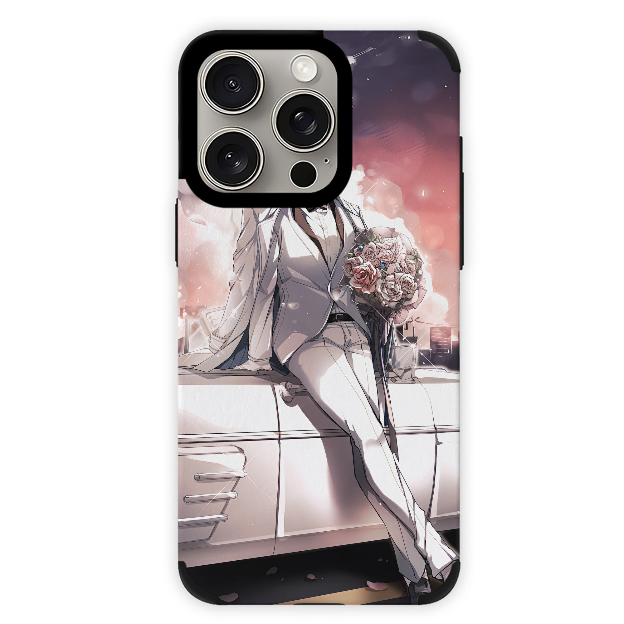 （画像用） 文豪ストレイドッグス Bungo Stray Dogs 【iPhone15ProMax対応】 PUレザー スマホケース 耐衝撃＆黄変防止