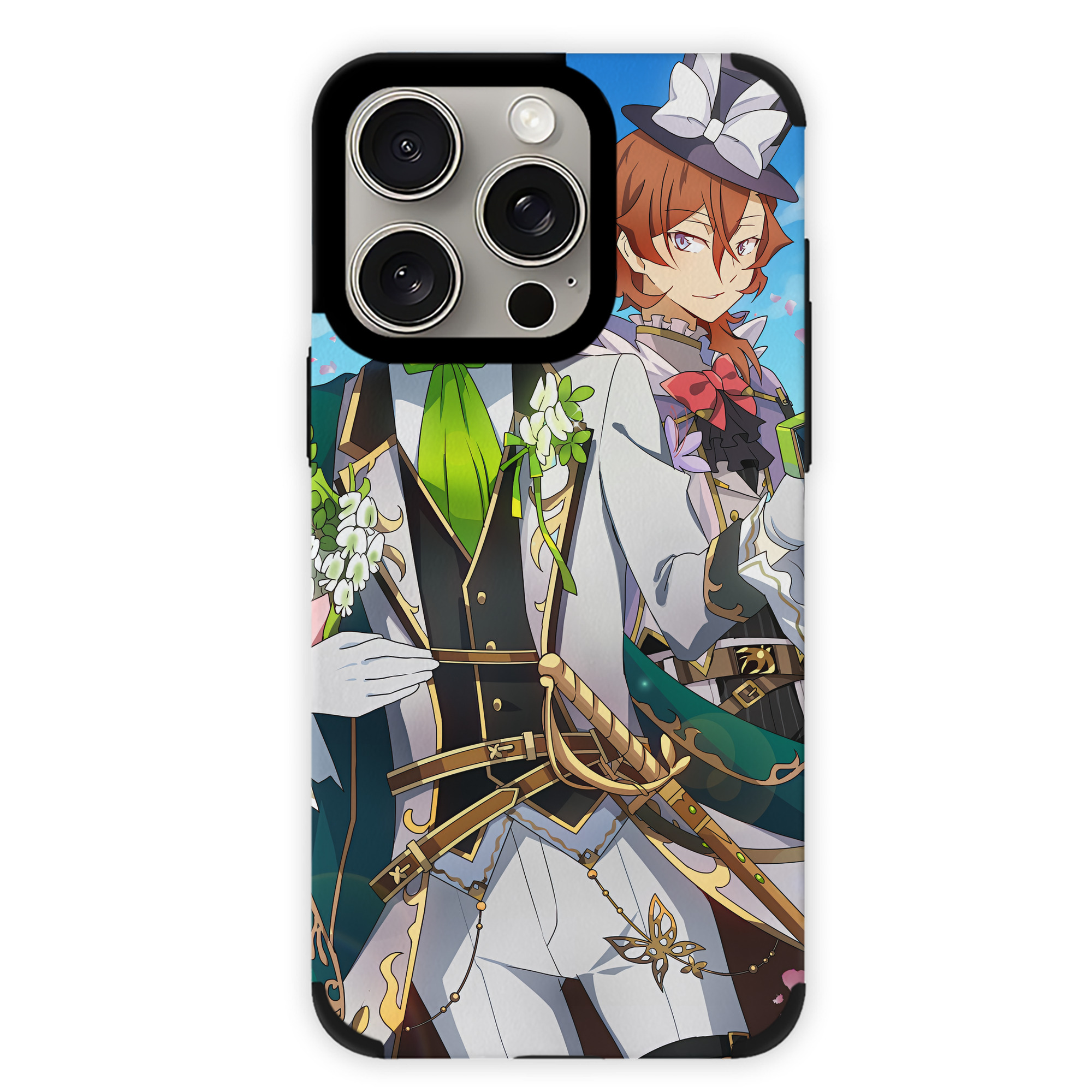 （画像用） 文豪ストレイドッグス Bungo Stray Dogs 【iPhone15ProMax対応】 PUレザー スマホケース 耐衝撃＆黄変防止