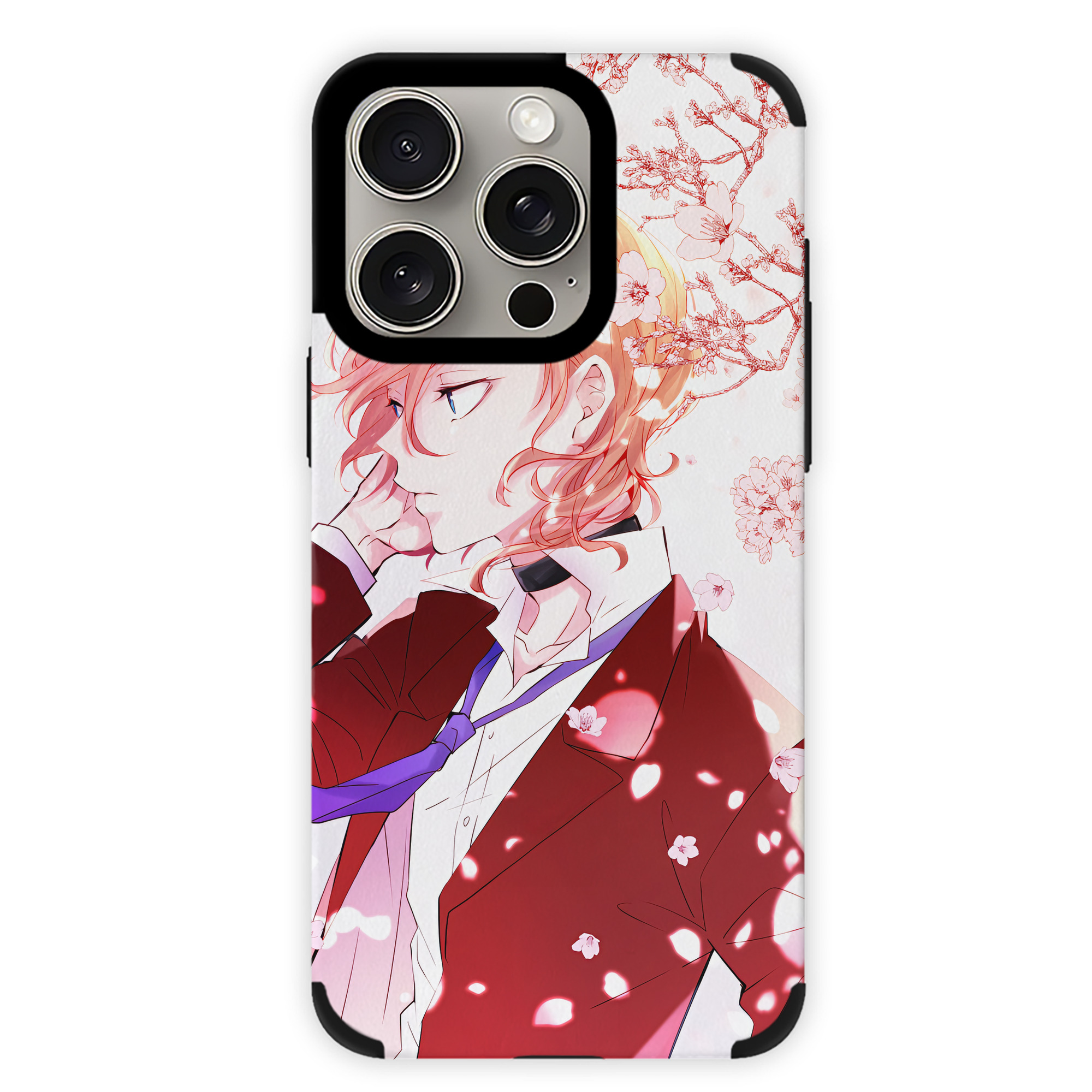 （画像用） 文豪ストレイドッグス Bungo Stray Dogs 【iPhone15ProMax対応】 PUレザー スマホケース 耐衝撃＆黄変防止