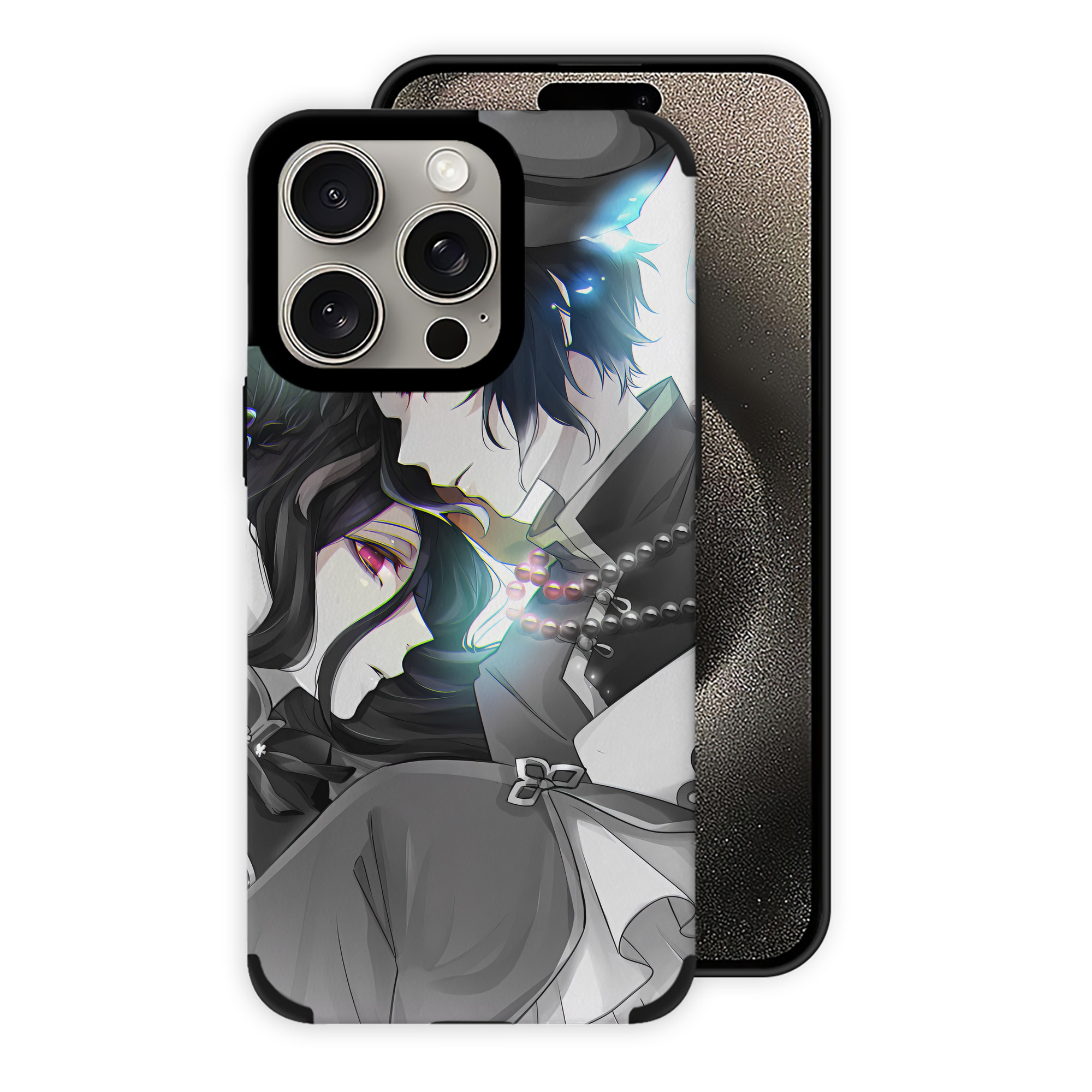 （画像用） 文豪ストレイドッグス Bungo Stray Dogs 【iPhone15ProMax対応】 PUレザー スマホケース 耐衝撃＆黄変防止