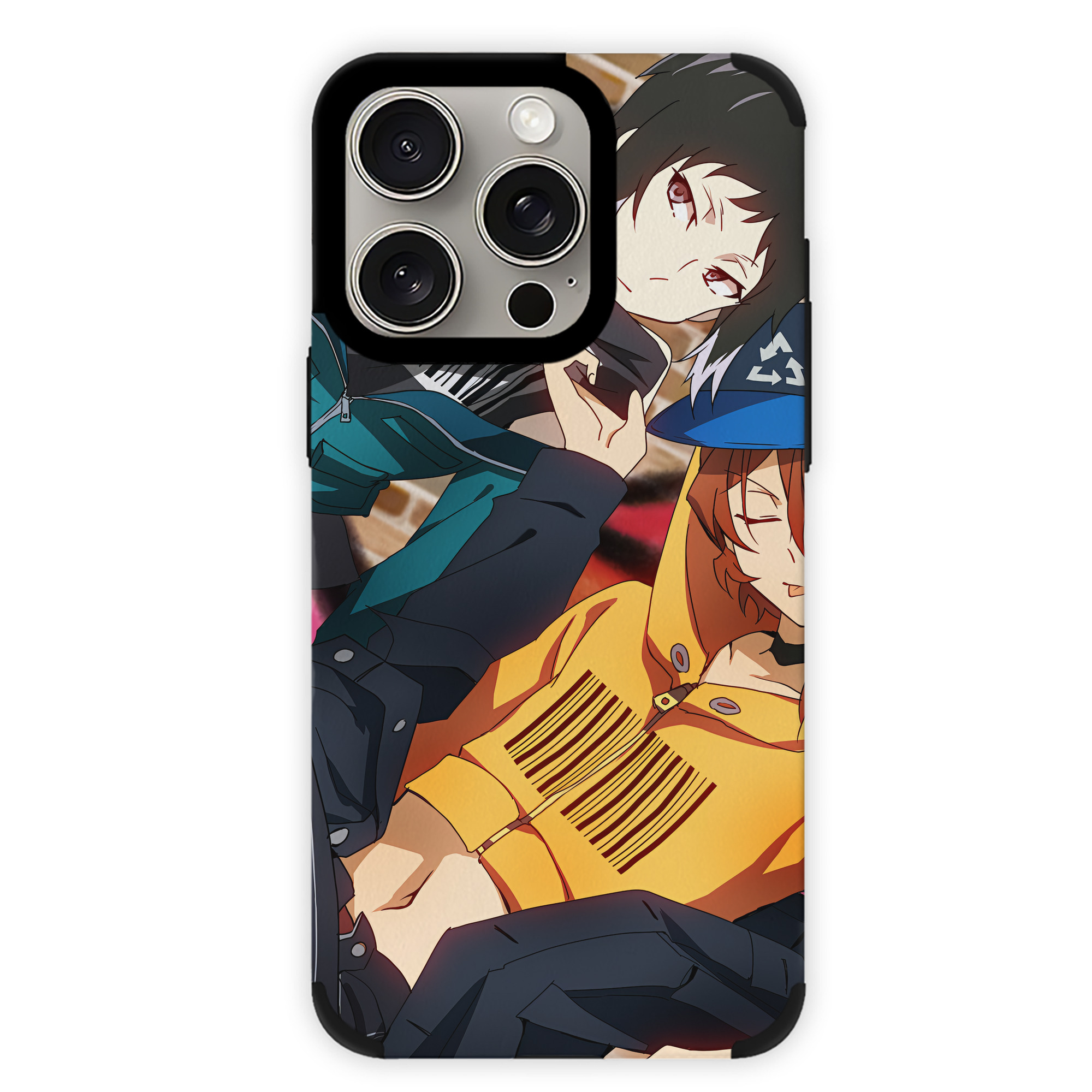 （画像用） 文豪ストレイドッグス Bungo Stray Dogs 【iPhone15ProMax対応】 PUレザー スマホケース 耐衝撃＆黄変防止