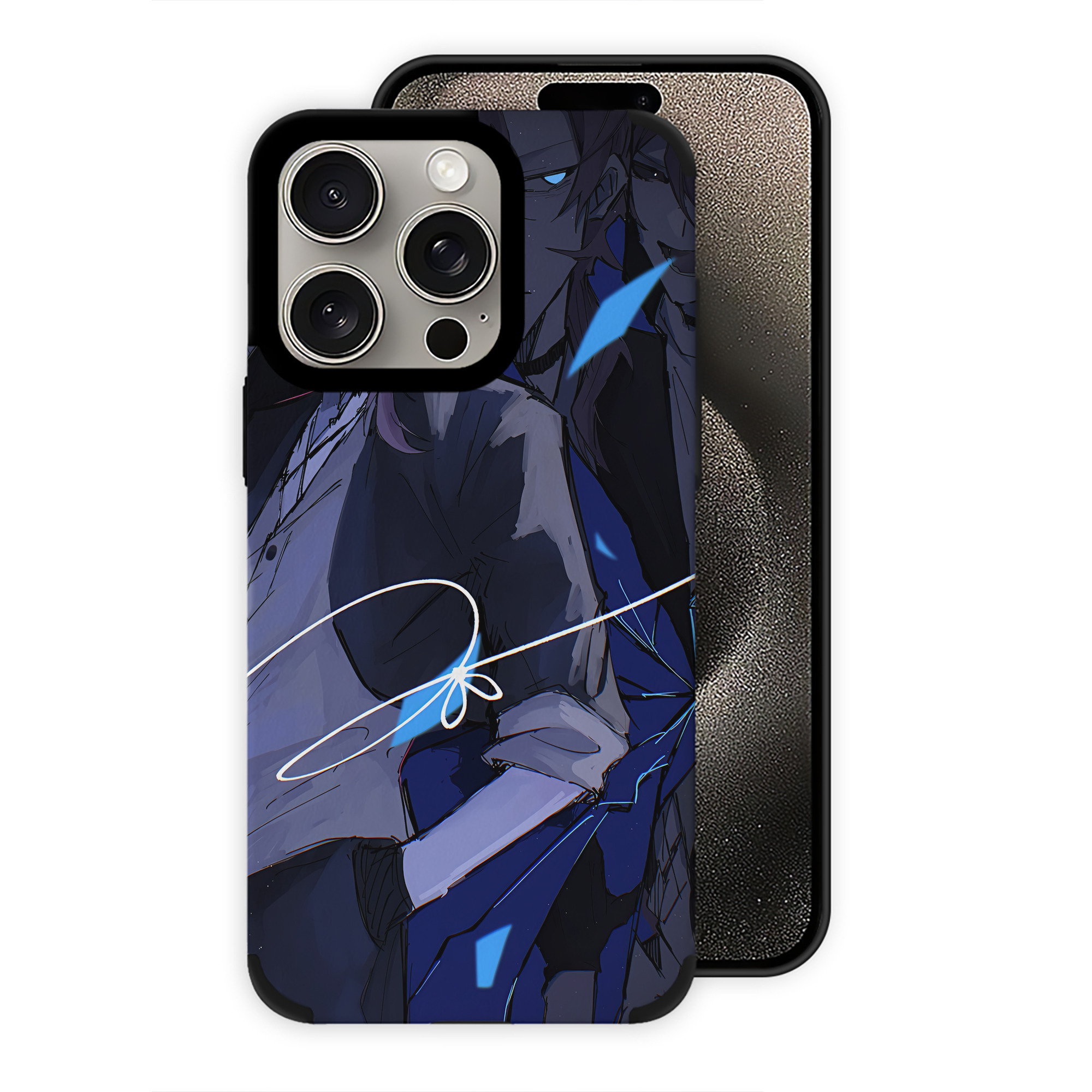 （画像用） 文豪ストレイドッグス Bungo Stray Dogs 【iPhone15ProMax対応】 PUレザー スマホケース 耐衝撃＆黄変防止