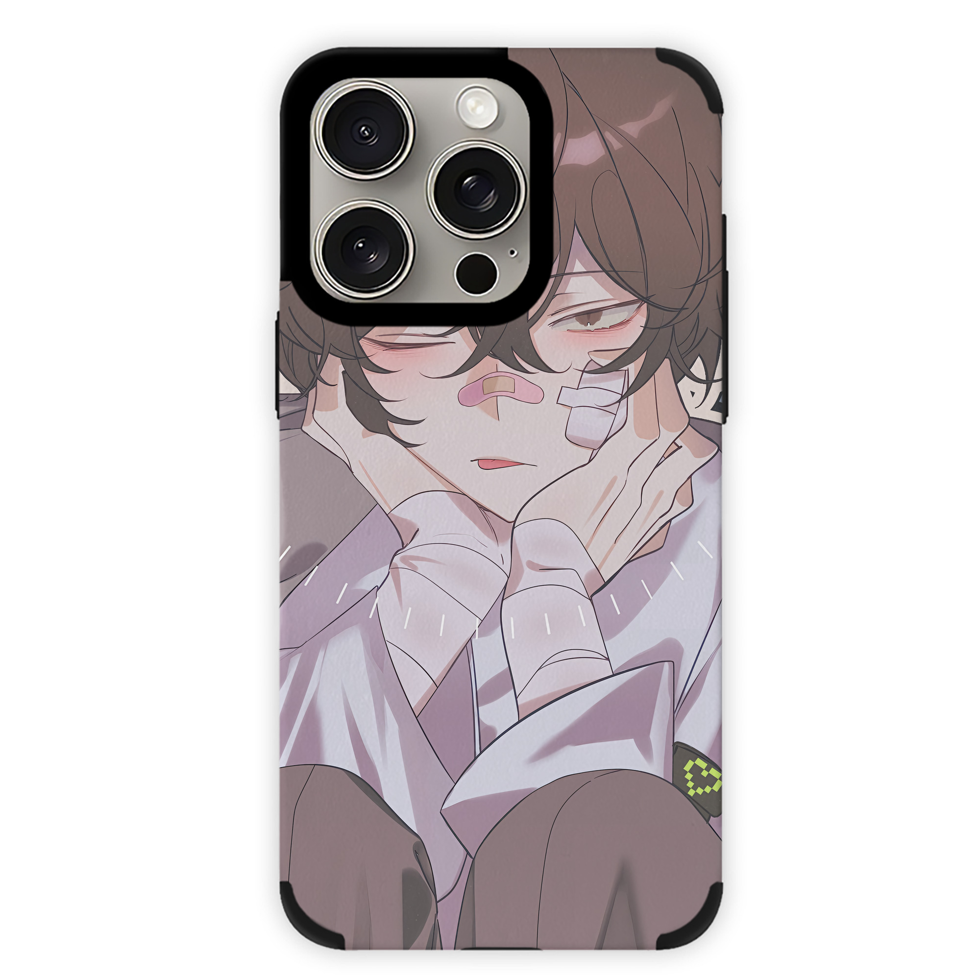 （画像用） 文豪ストレイドッグス Bungo Stray Dogs 【iPhone15ProMax対応】 PUレザー スマホケース 耐衝撃＆黄変防止
