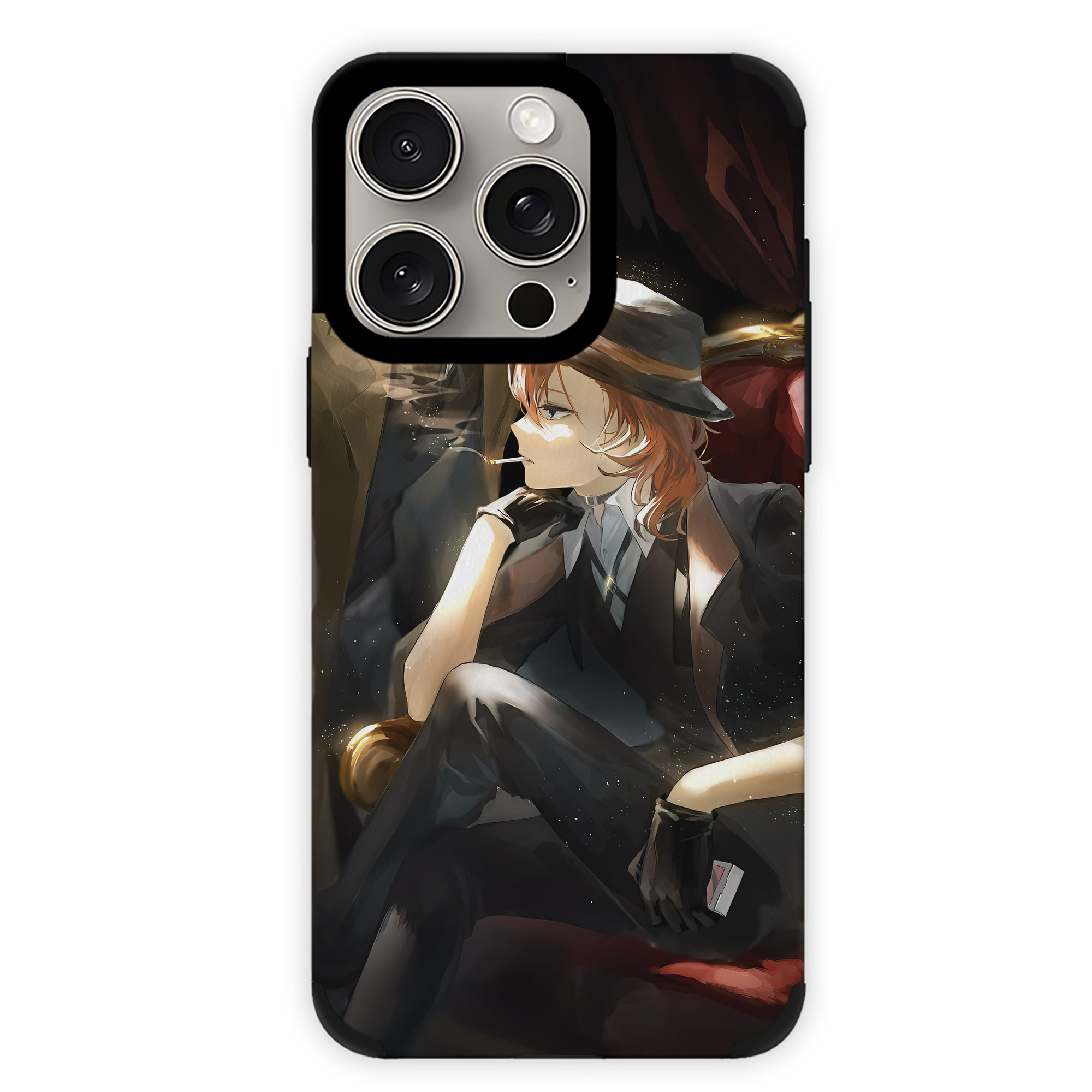 （画像用） 文豪ストレイドッグス Bungo Stray Dogs 【iPhone15ProMax対応】 PUレザー スマホケース 耐衝撃＆黄変防止