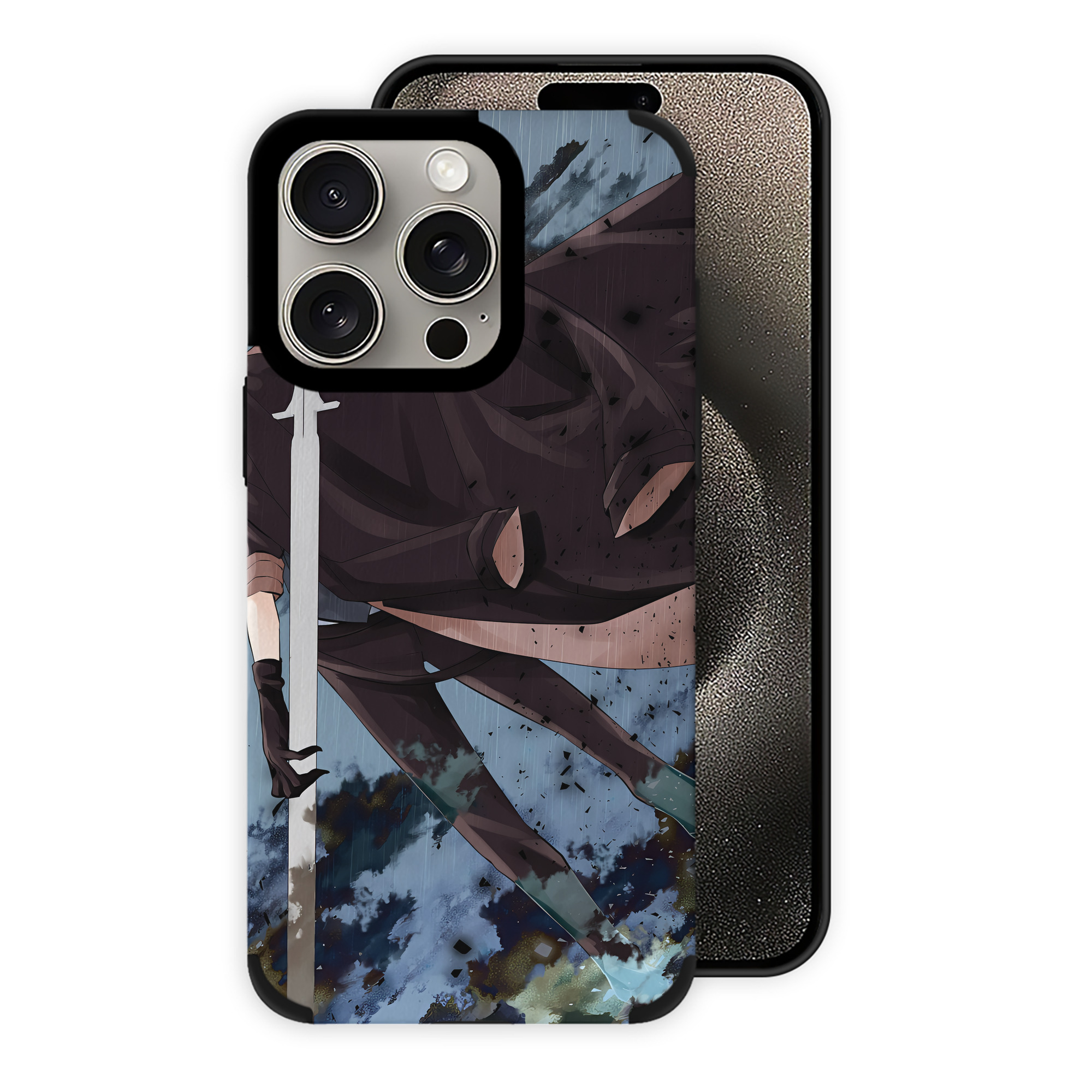 （画像用） 文豪ストレイドッグス Bungo Stray Dogs 【iPhone15ProMax対応】 PUレザー スマホケース 耐衝撃＆黄変防止