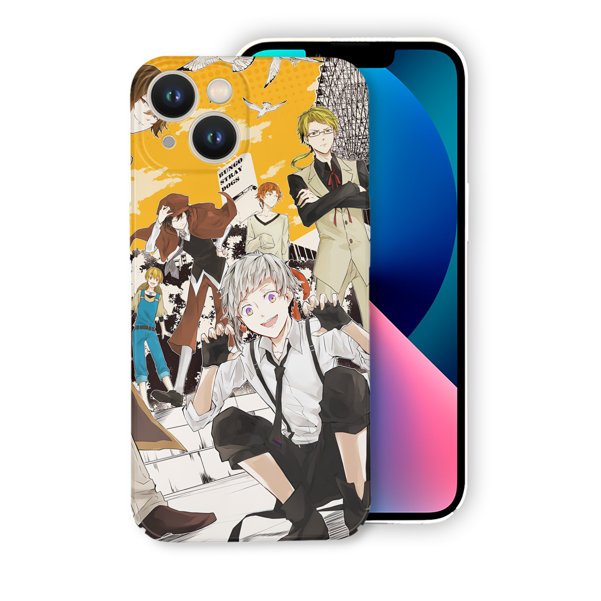 （画像用） 文豪ストレイドッグス Bungo Stray Dogs 【iPhone 14シリーズ対応】ハードケース