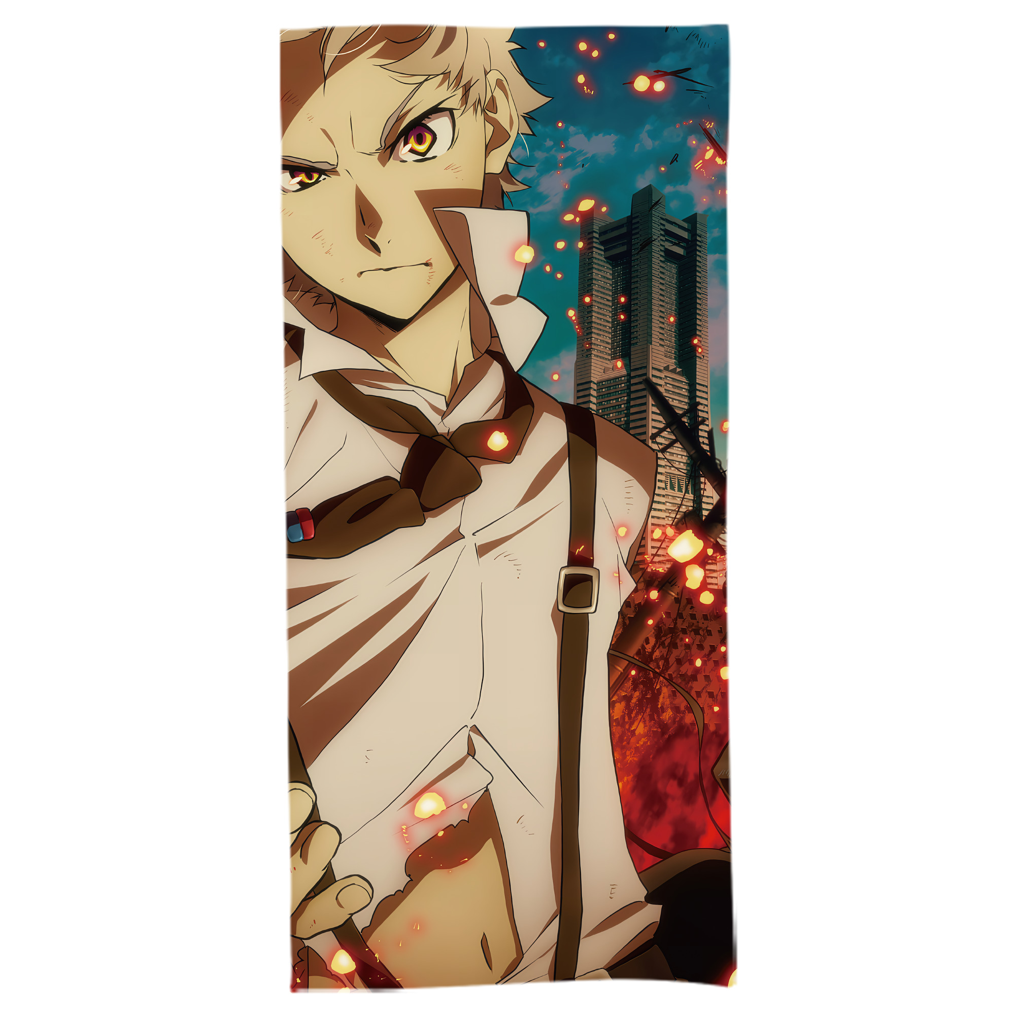 （画像用） 文豪ストレイドッグス Bungo Stray Dogs 大判バスタオル 70×140cm 吸水速乾 柔らかい肌触り