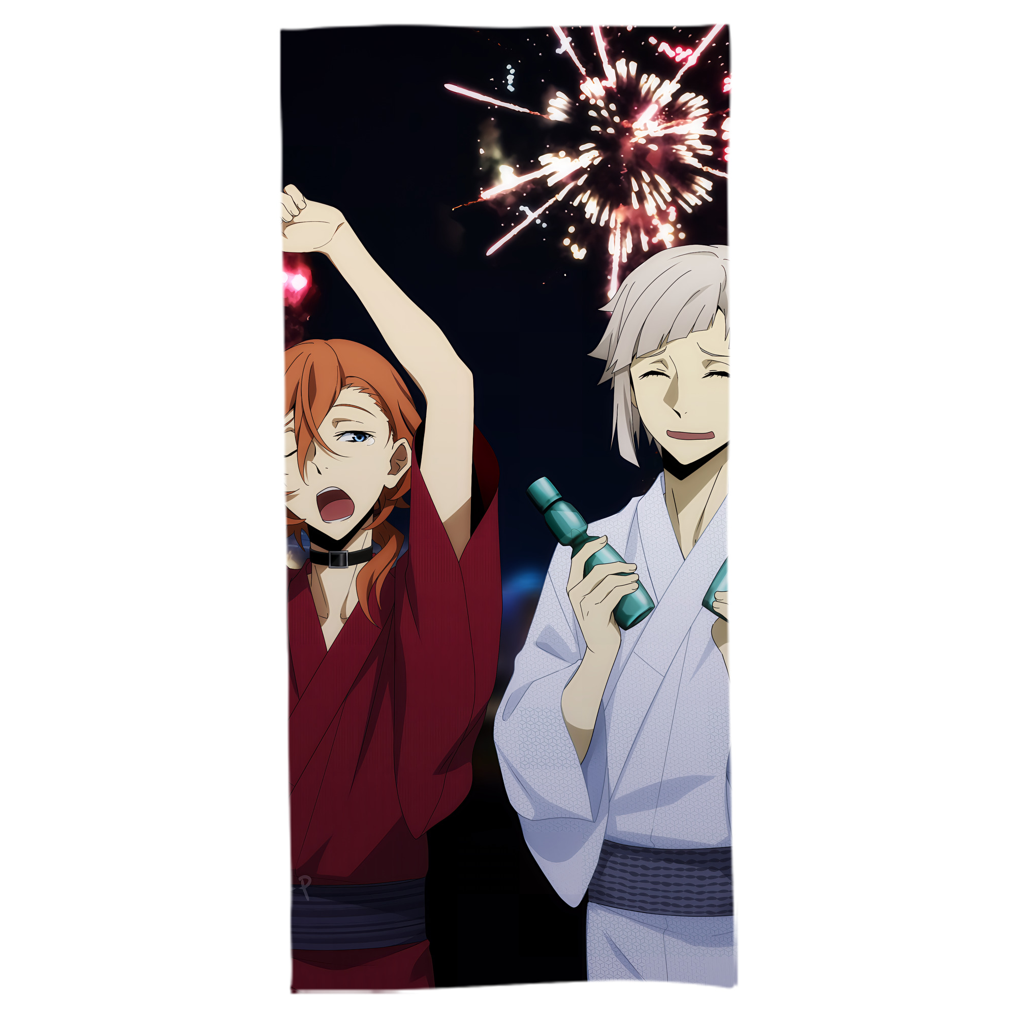 （画像用） 文豪ストレイドッグス Bungo Stray Dogs 大判バスタオル 70×140cm 吸水速乾 柔らかい肌触り