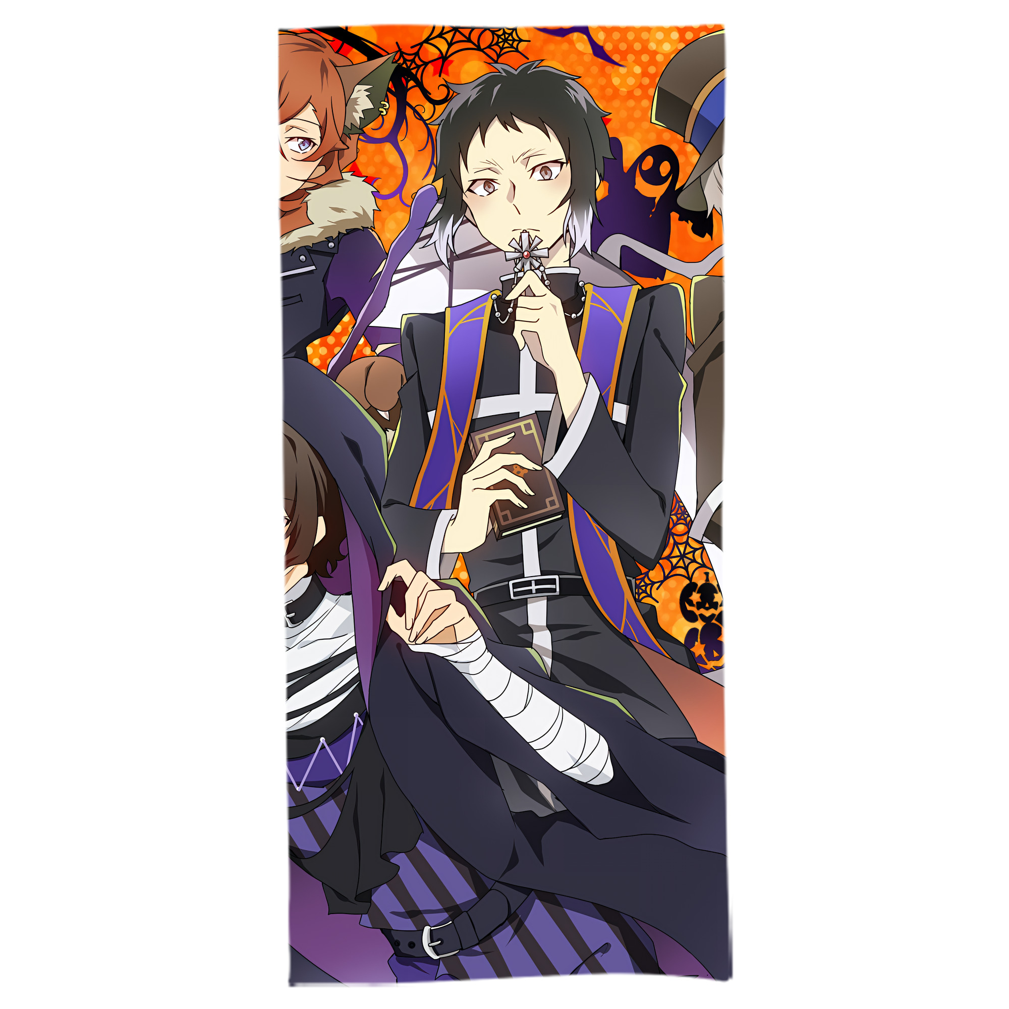 （画像用） 文豪ストレイドッグス Bungo Stray Dogs 大判バスタオル 70×140cm 吸水速乾 柔らかい肌触り