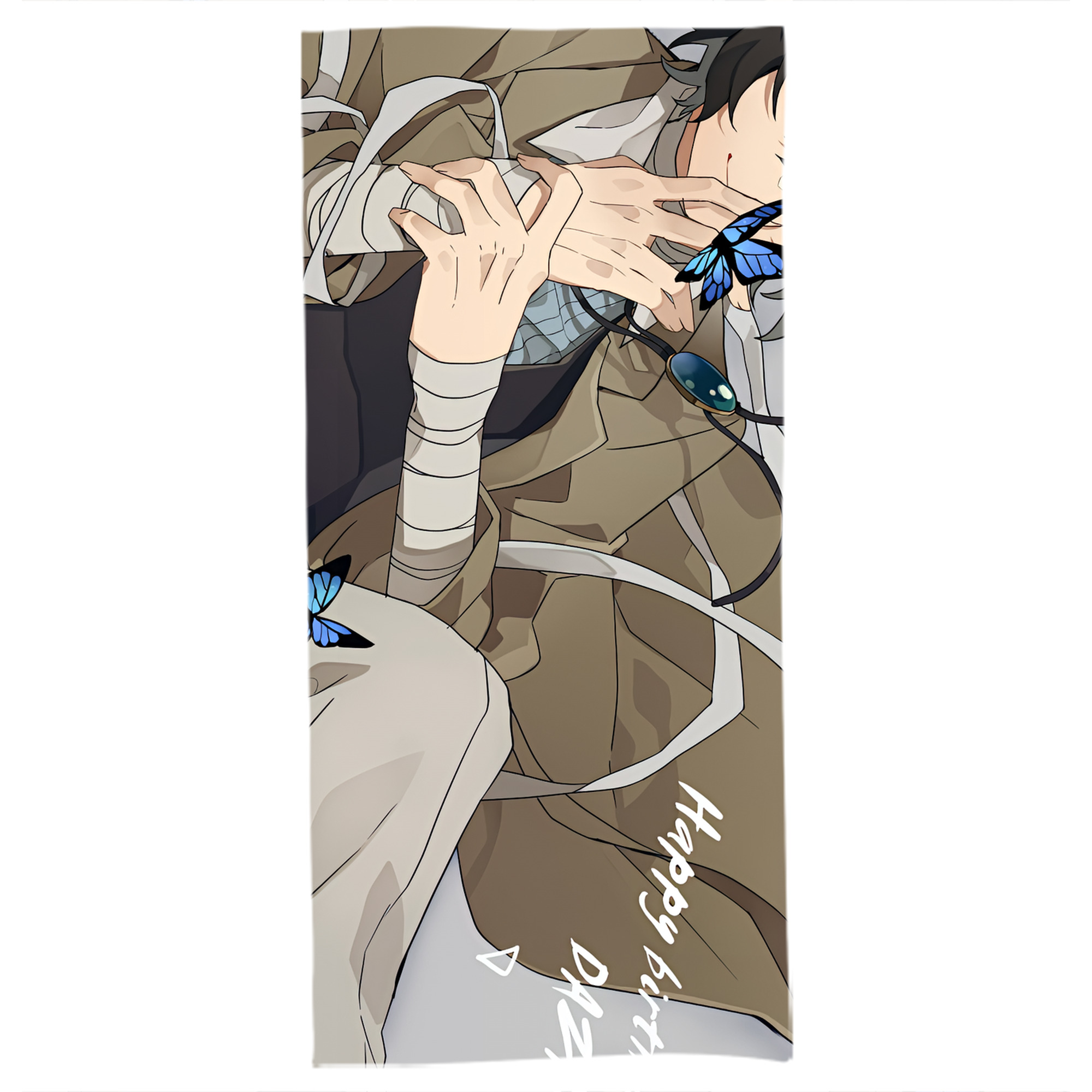 （画像用） 文豪ストレイドッグス Bungo Stray Dogs 大判バスタオル 70×140cm 吸水速乾 柔らかい肌触り