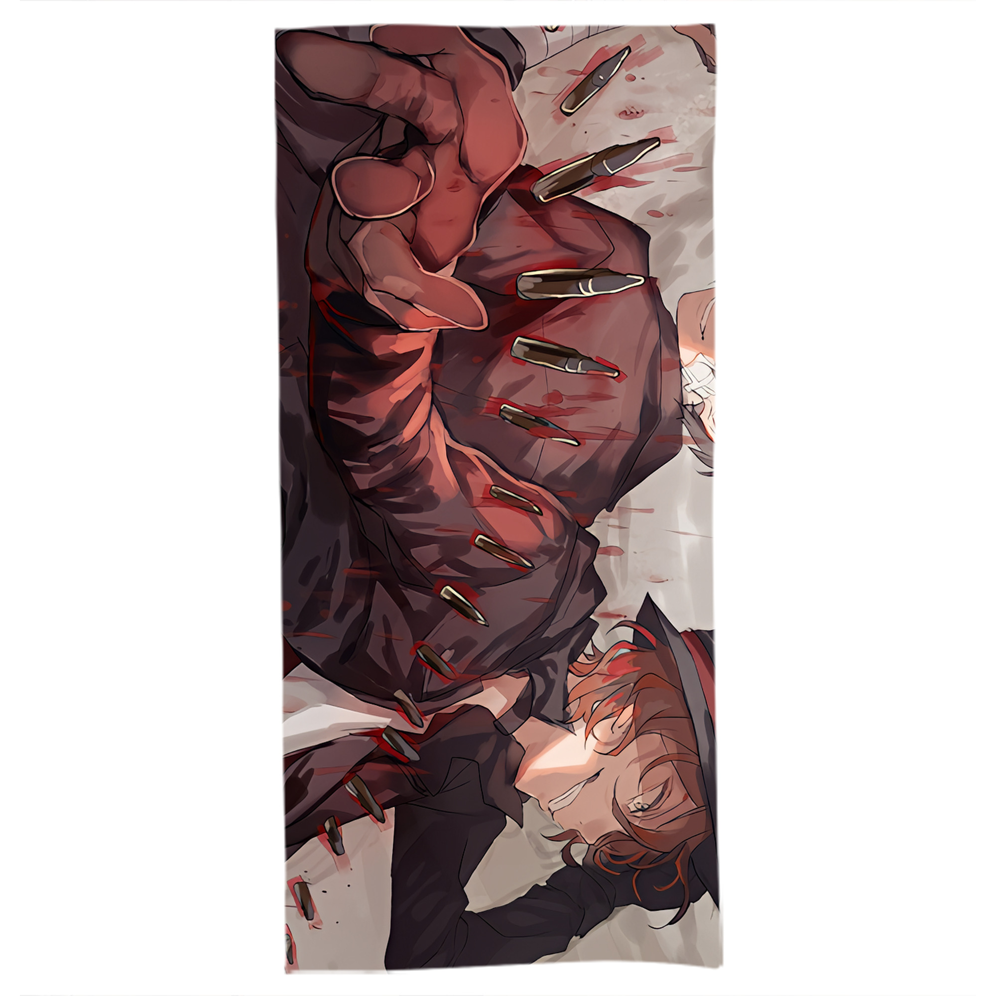 （画像用） 文豪ストレイドッグス Bungo Stray Dogs 大判バスタオル 70×140cm 吸水速乾 柔らかい肌触り